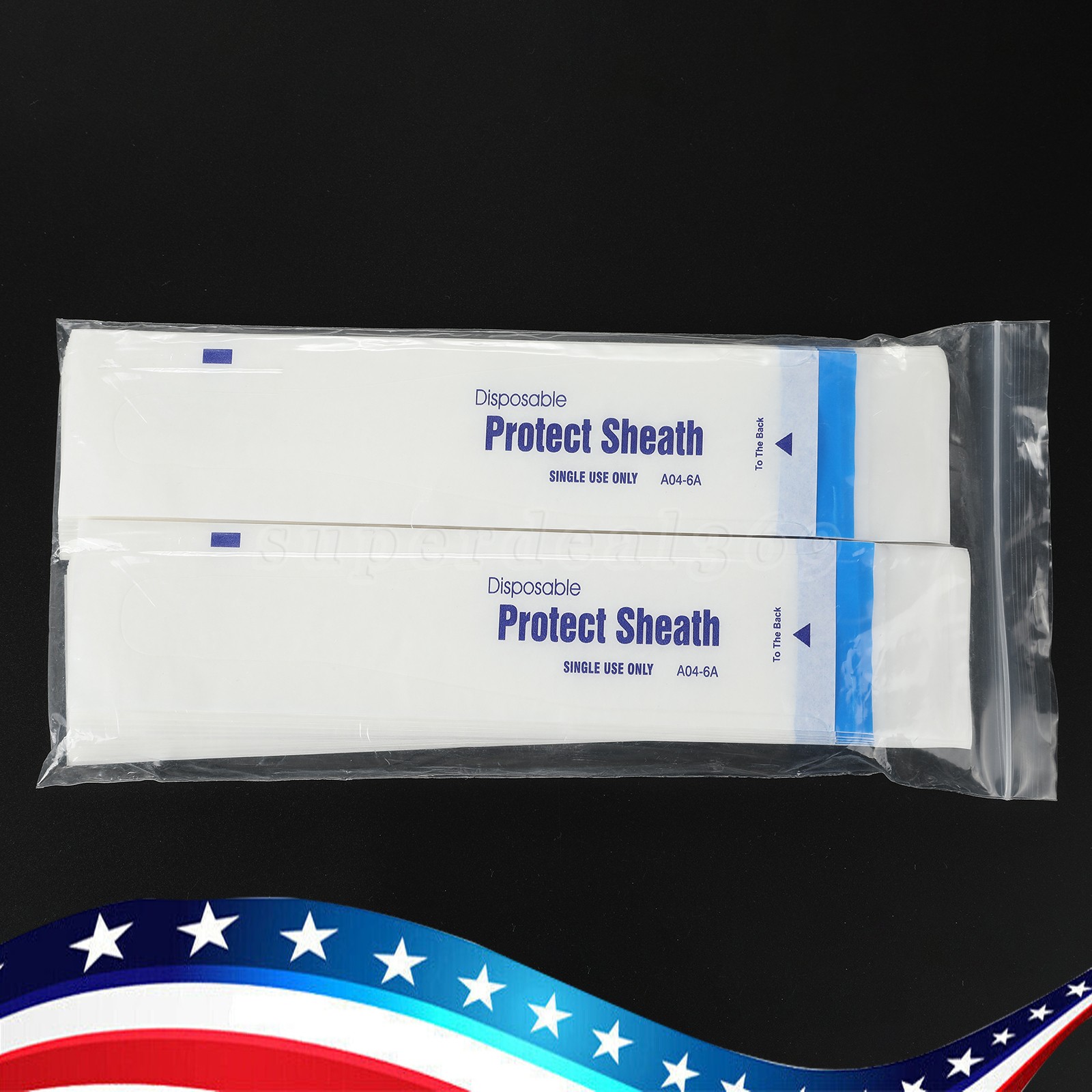 50pcs Oral Camera Protective Sleeve Sheath Cover Disposable A04-6A