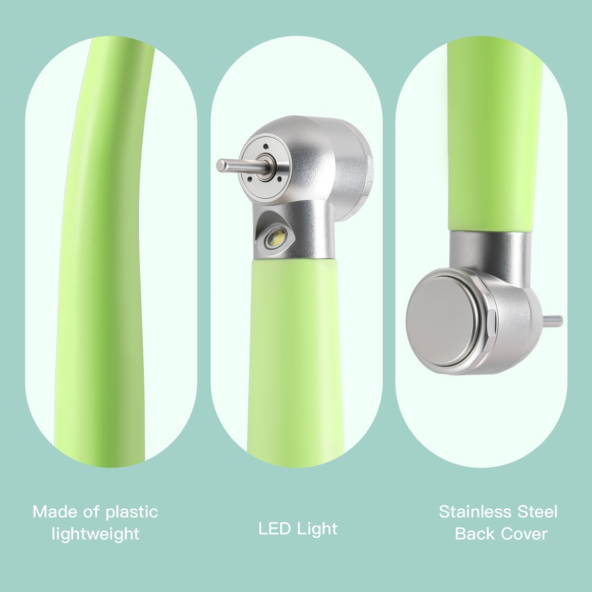 Dental e generador e generador led de alta velocidad plástico 3 spray de agua 4h