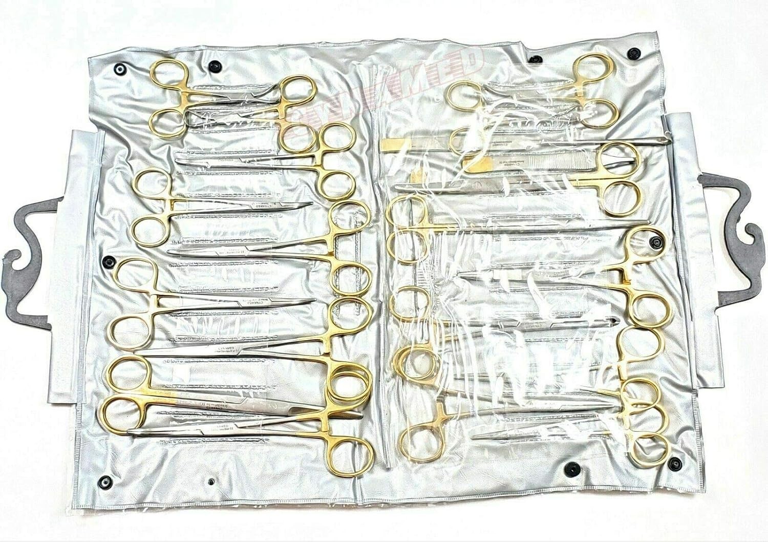 Complete Gold Surgical Instruments Set – 82 Pcs German Grade