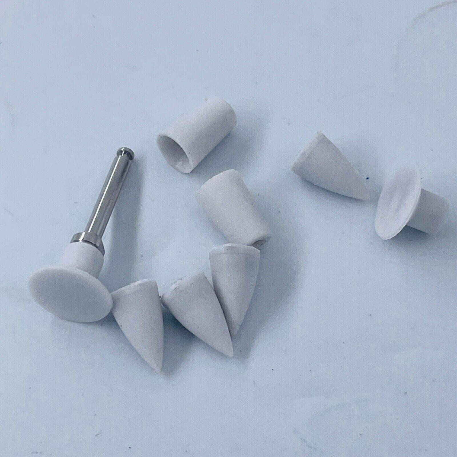 Dental 134°C Autoclavable Composite Finishing Polish Cup Mendrel Silicone Point