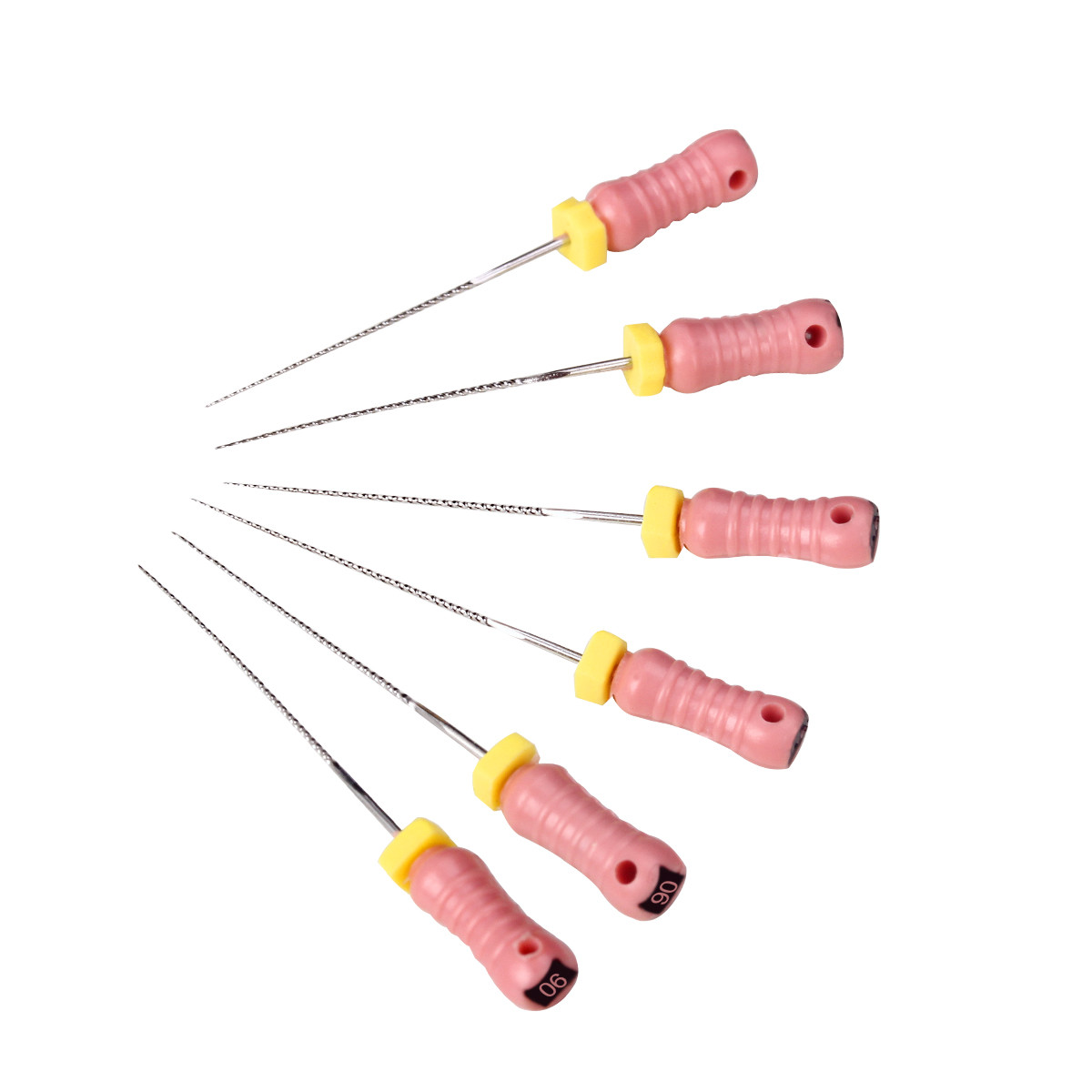 AZDENT Dental Endo Root Canal File K-FILES Stainless Steel Hand Use 21mm/25 mm