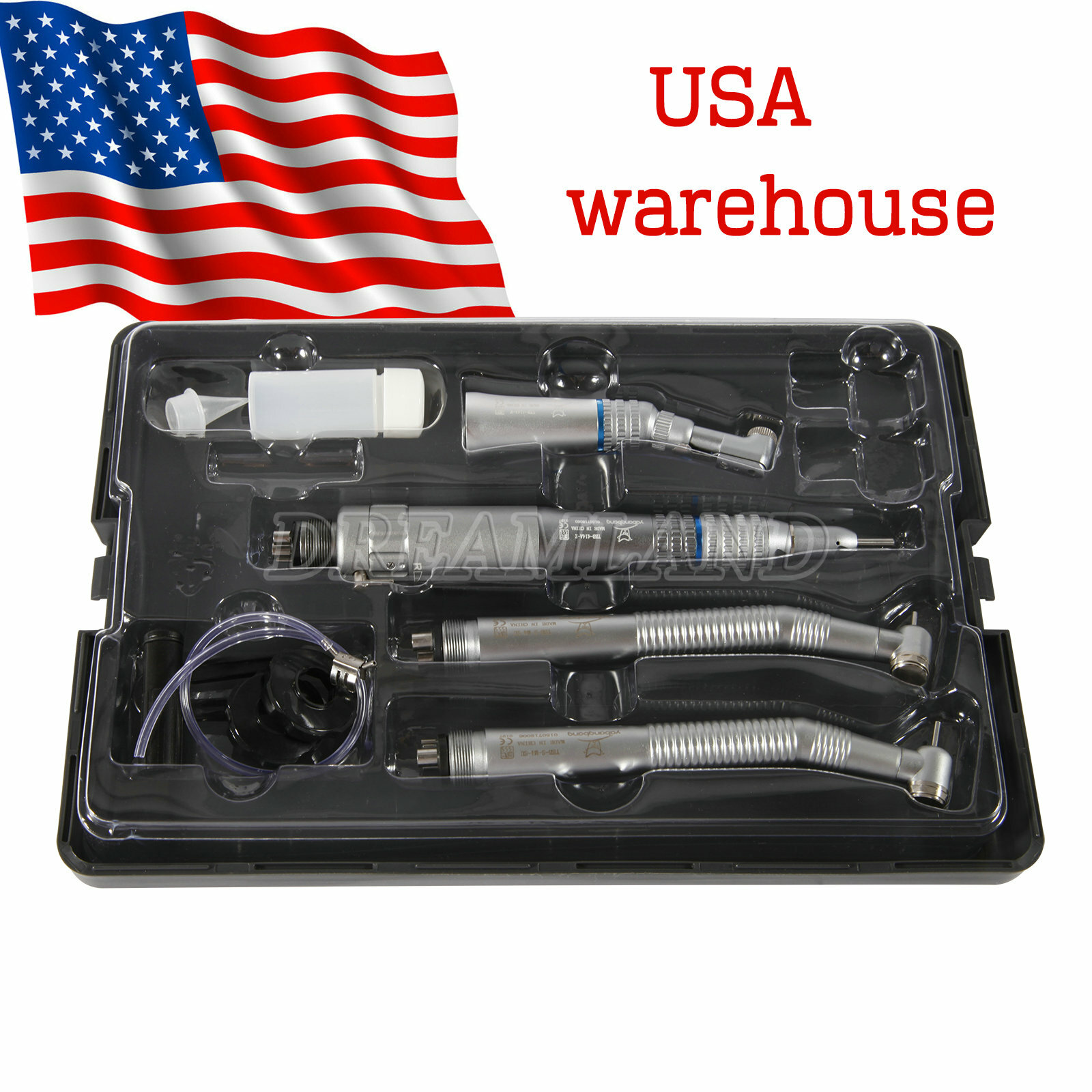 1-5Kits NSK Style Dental 4Holes High & Low Speed Handpiece EX203C Air Turbine