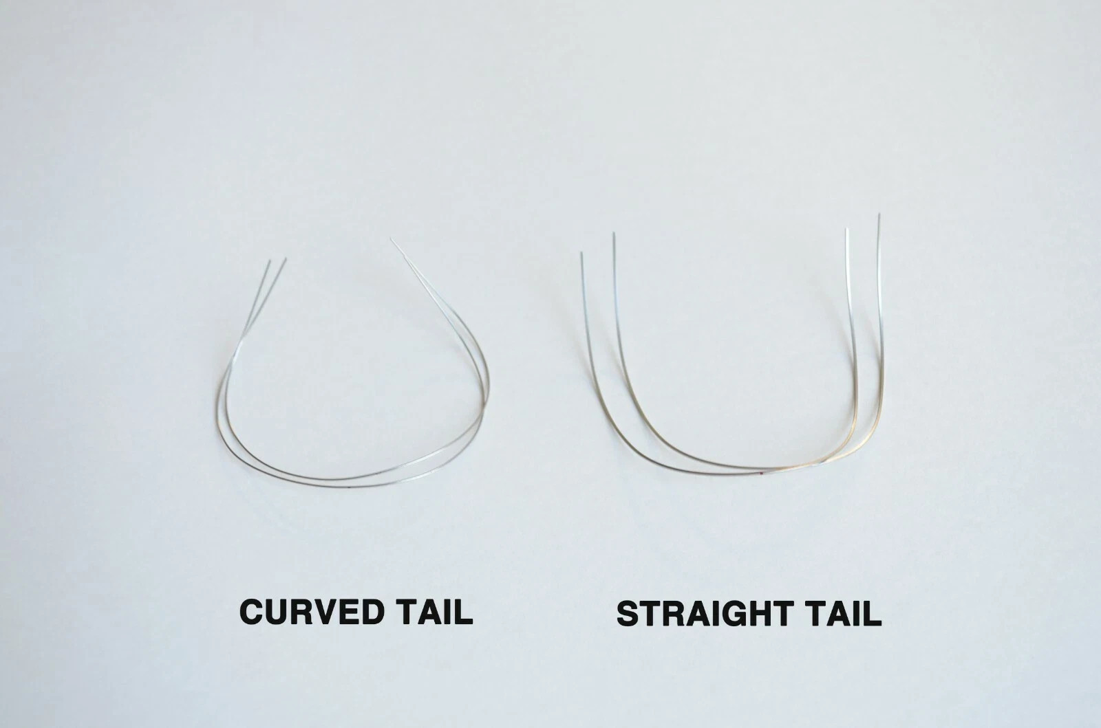 Reverse Curve Arch Wires Super Elastic Niti Rectangular/Round Wires long lengs