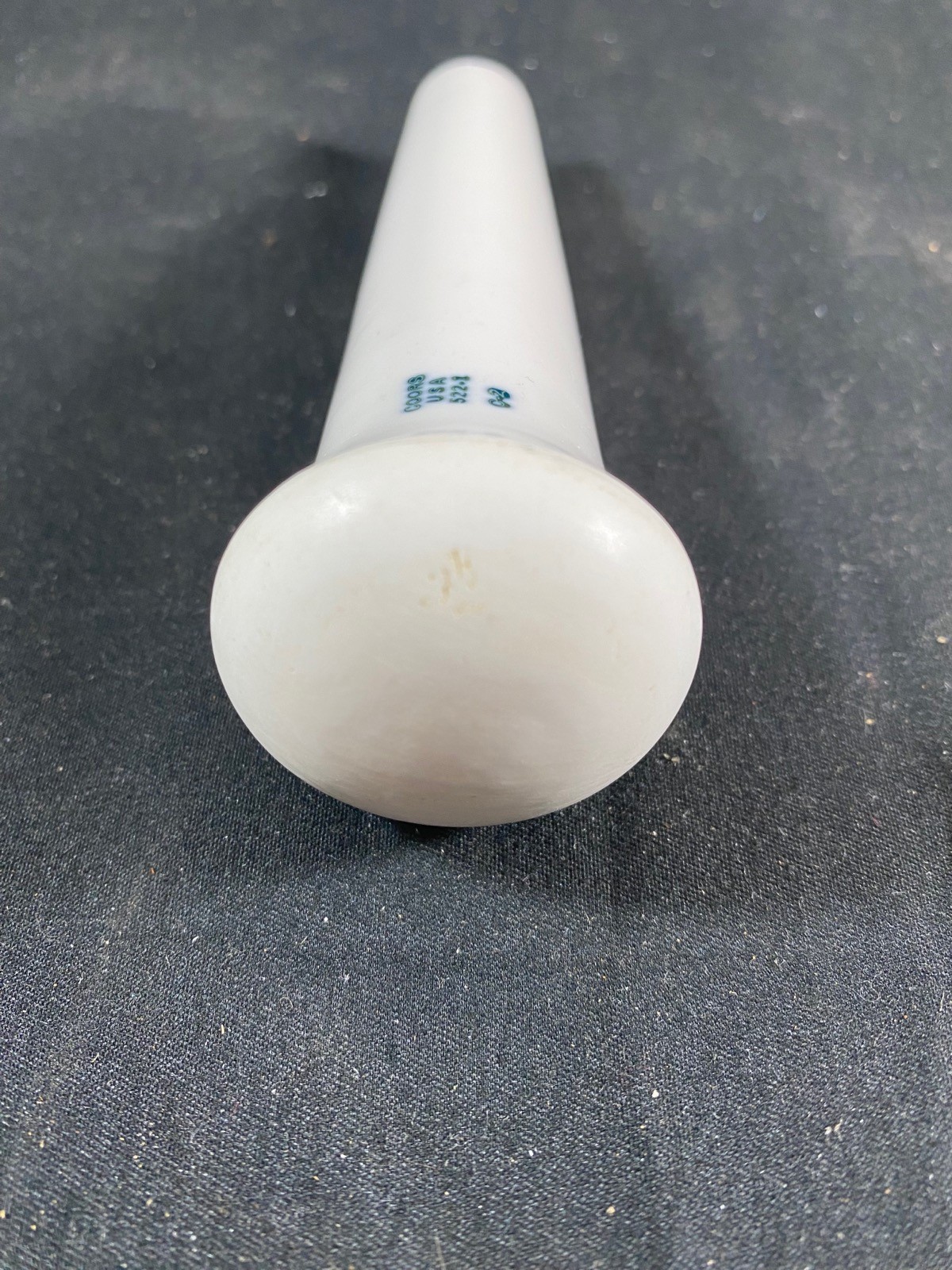 COORS COORSTEK Glazed Porcelain 100mm OD x 70mm H Mortar 115mm Pestle Set
