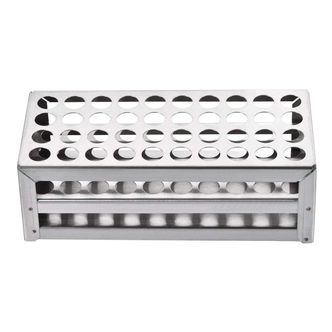 Corrosion-Resistant 40 Hole Tube Stand – Elegant Stainless Steel Design