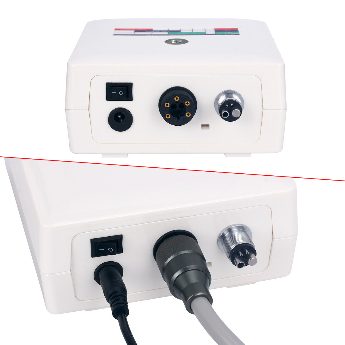 Dental Brushless LED Electric Micro Motor /1:5 Increase Contra Angle Handpiece