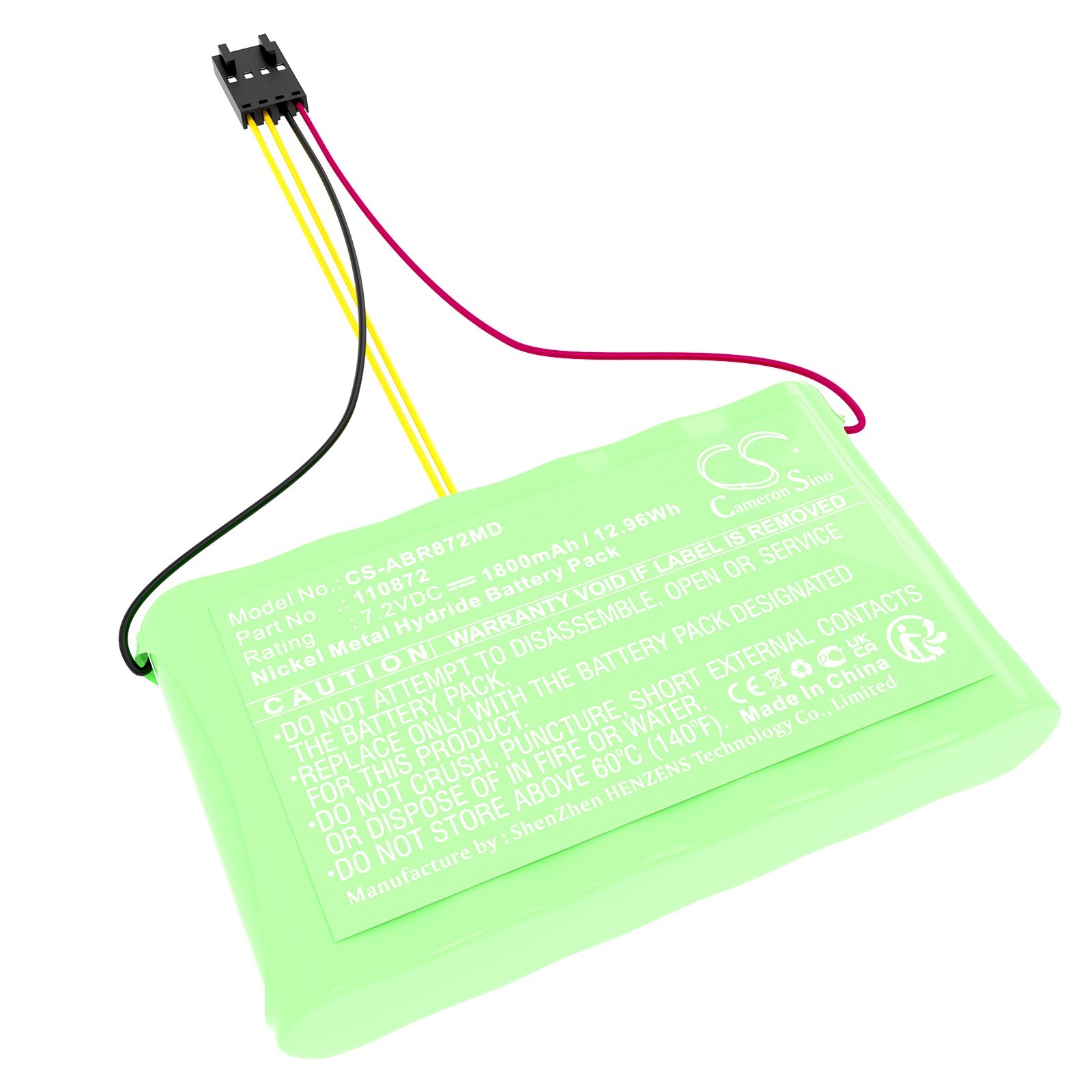 BATTERIE Ni-MH 7.2V 1800mA Type 110872 For Abilanx Scale Type IRUS