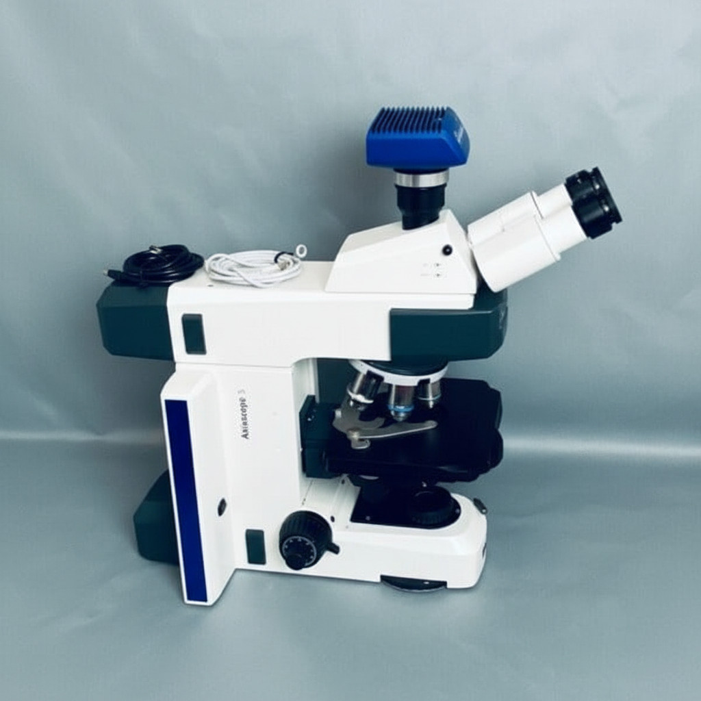 Zeiss Axioscope 5 Upright Microscope TL/RL, 6x HD with Camera and More