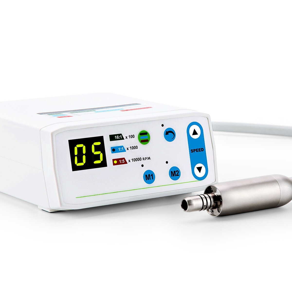 Micromotor LED eléctrico sin cepillo dental spray interno tipo E 3.4Ncm USA