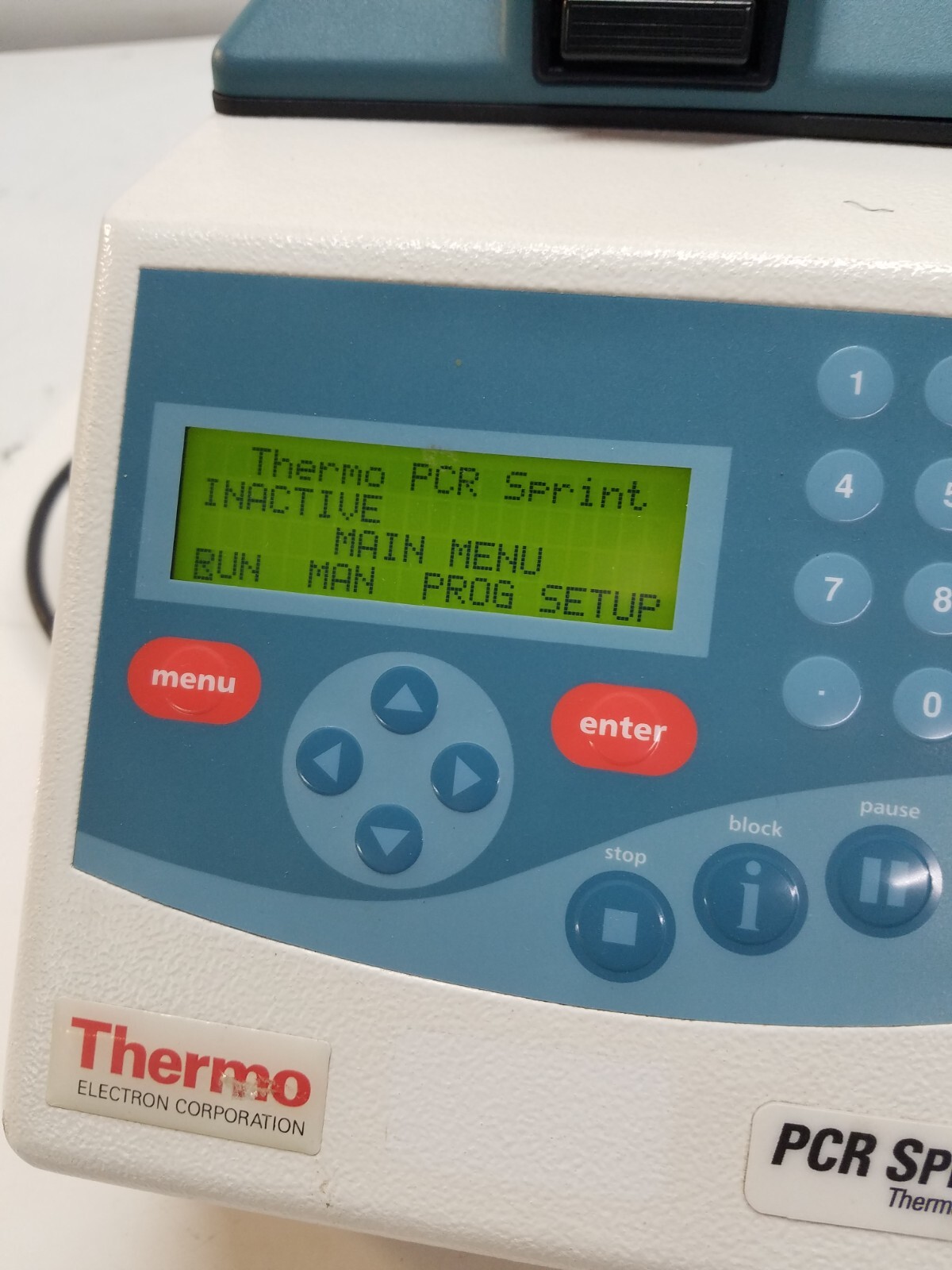 NICE! ~ Thermo Electron PCR Sprint SPRT001 Thermal Cycler Rev 3 w/ 20 Well Block