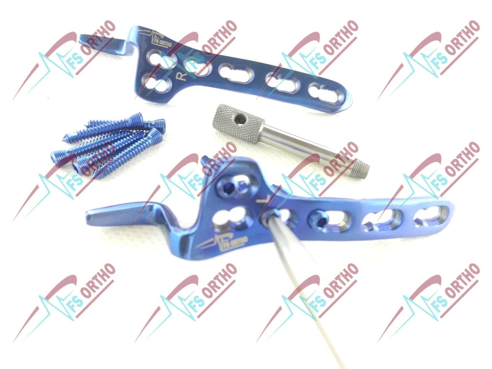 Locking Claviclë Hook Plate 3.5mm L & R with Screw (36 pcs set) titanium grade 5