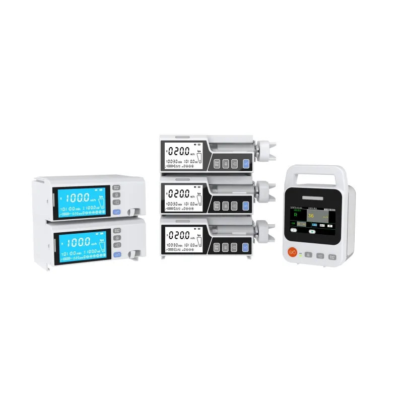 Emergency Syringe Infusion Pump Ambulance Syringe Pump for Hospital Clinic