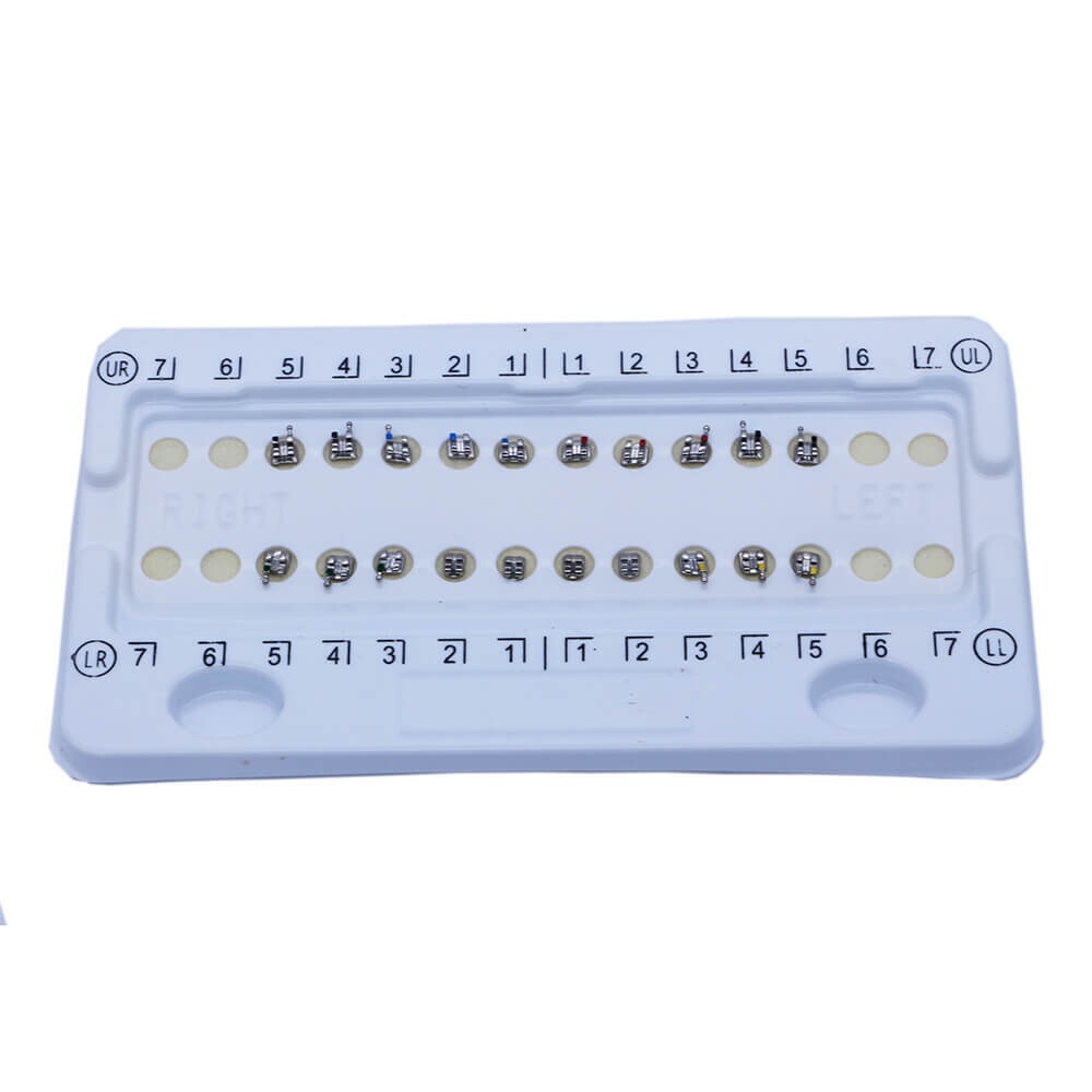 10 Kits Dental Orthodontic Bracket Brace Mini Roth 022 345 Hooks Monoblock