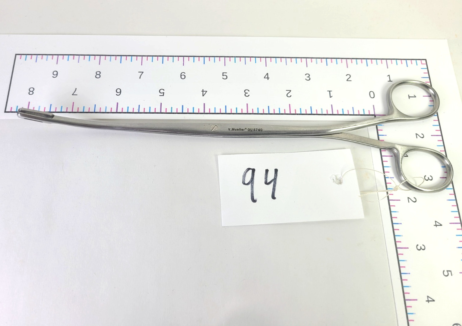 V. Mueller Kidney Stone Forceps GU8740 9″ (23CM)