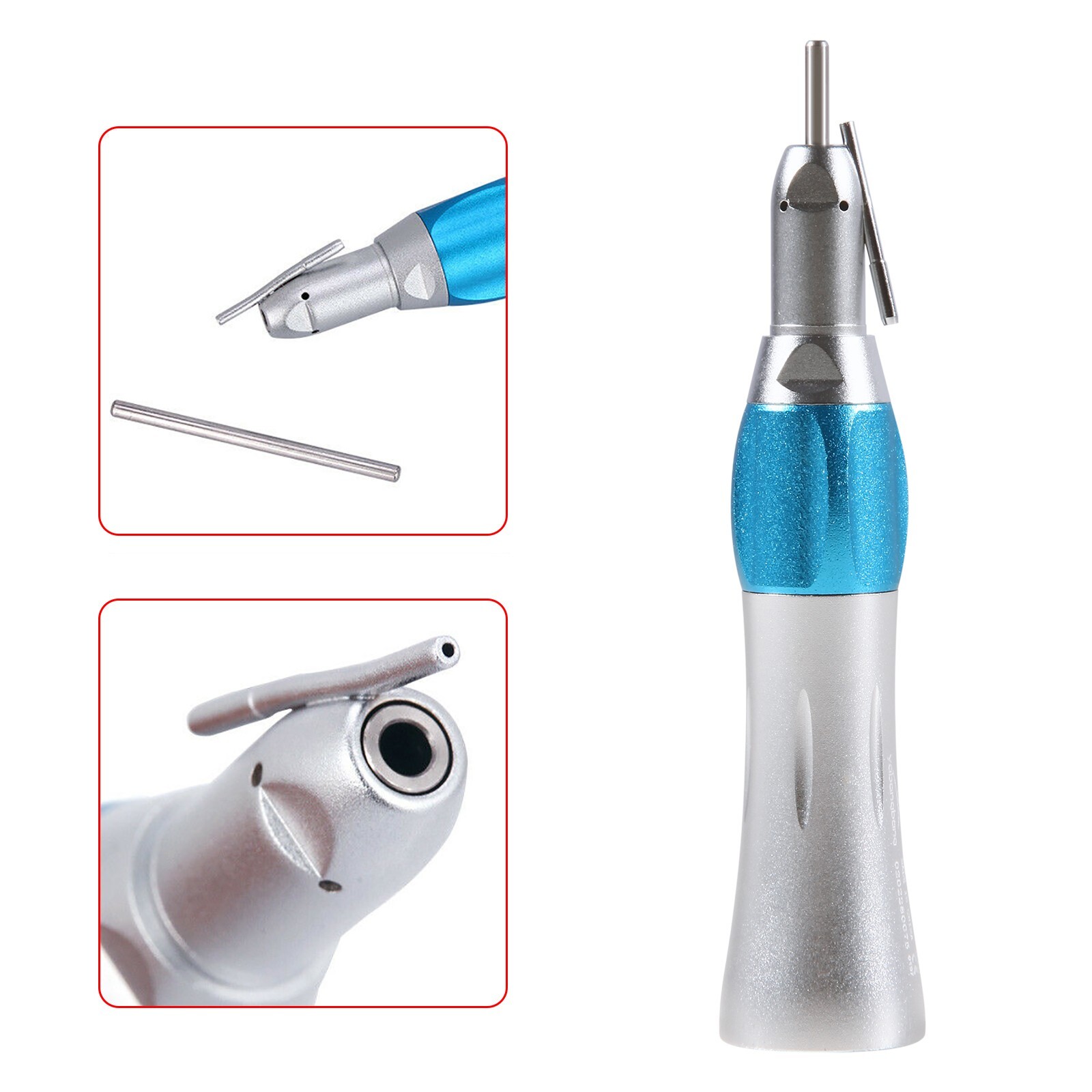 Dental Surgical Straight Handpiece 1:1 Nose Cone External Irrigation Pipe SA