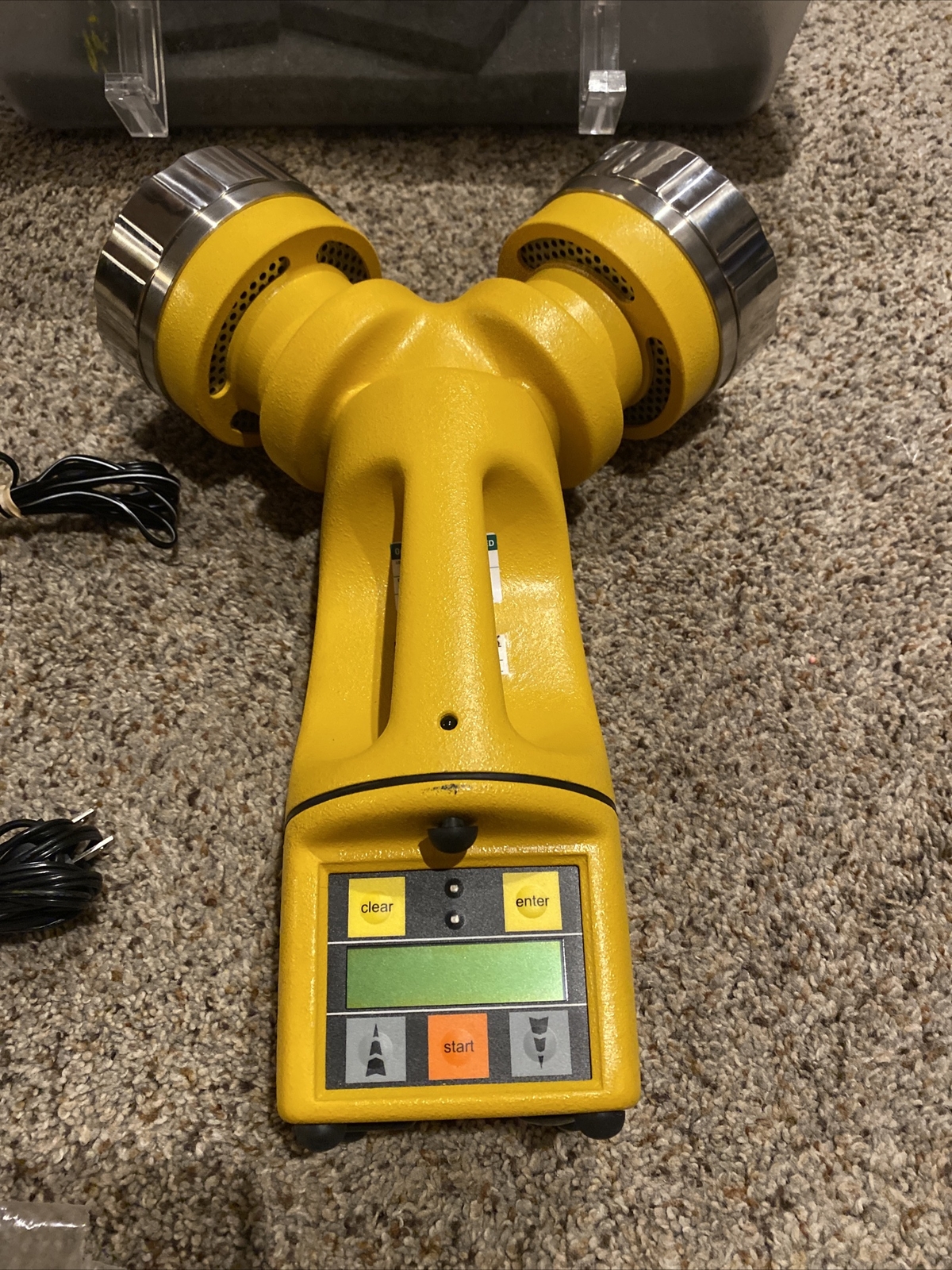 PBI SAS DUO 360 Super Air Sampler MINT CONDITION! With Extra SS Heads! 2018 Cal