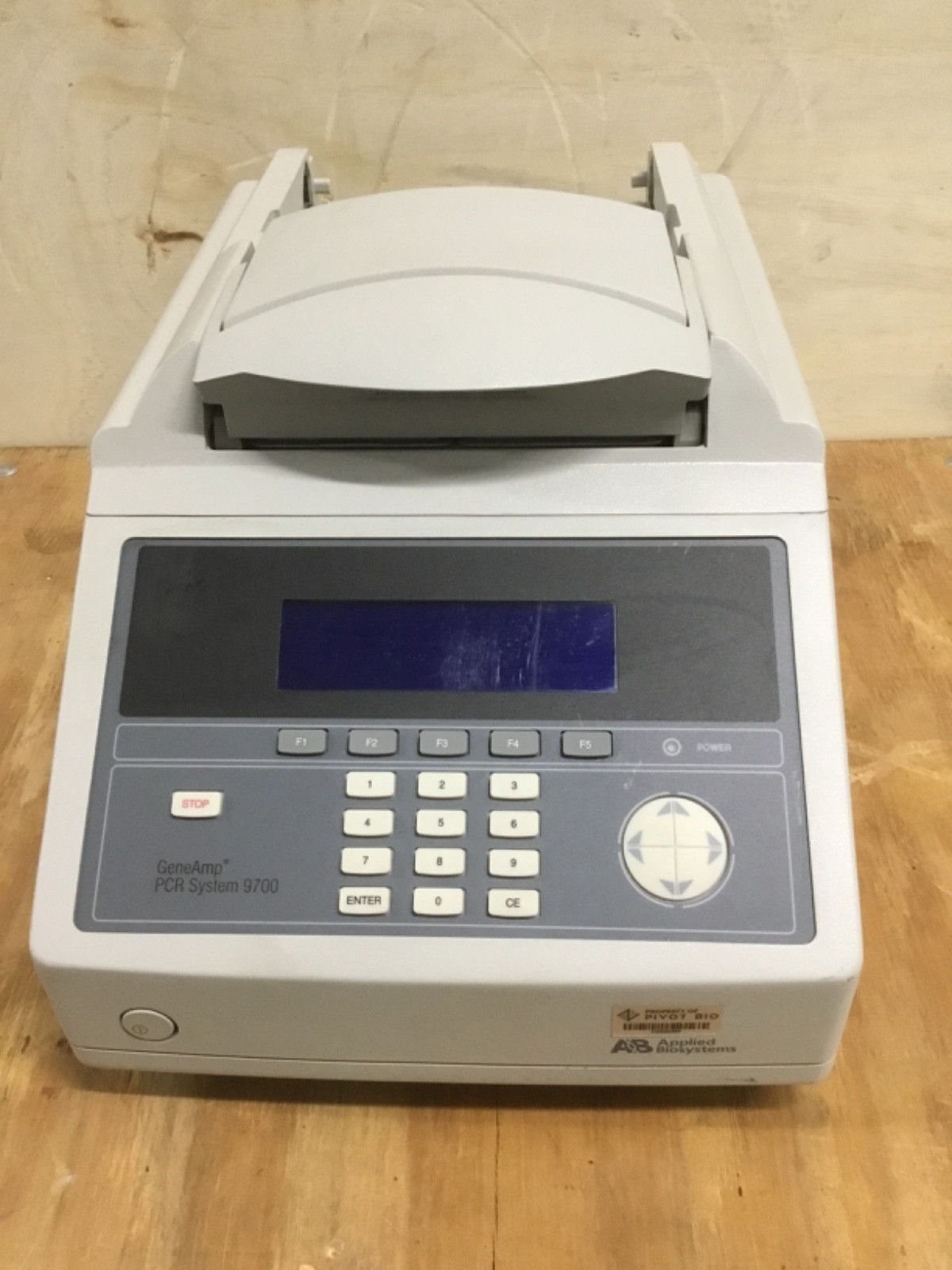 Applied BioSystems GeneAmp PCR System 9700 Thermal Cycler WARRANTY