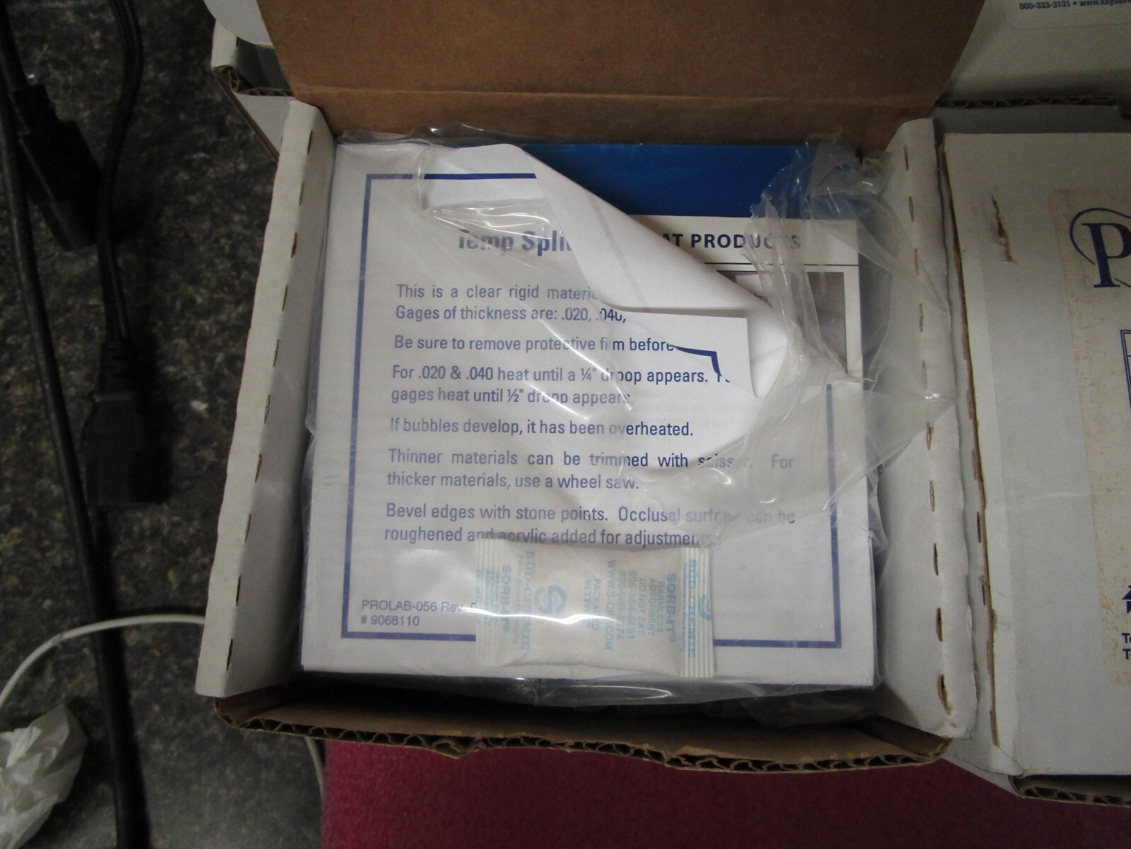 KEYSTONE PROFORM SPLINT MATERIAL Lot – 8 Boxes