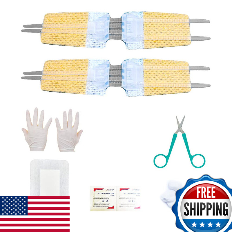 Israeli First Aid Emergency Laceration Closure Kit For Lacerations And Cuts 10