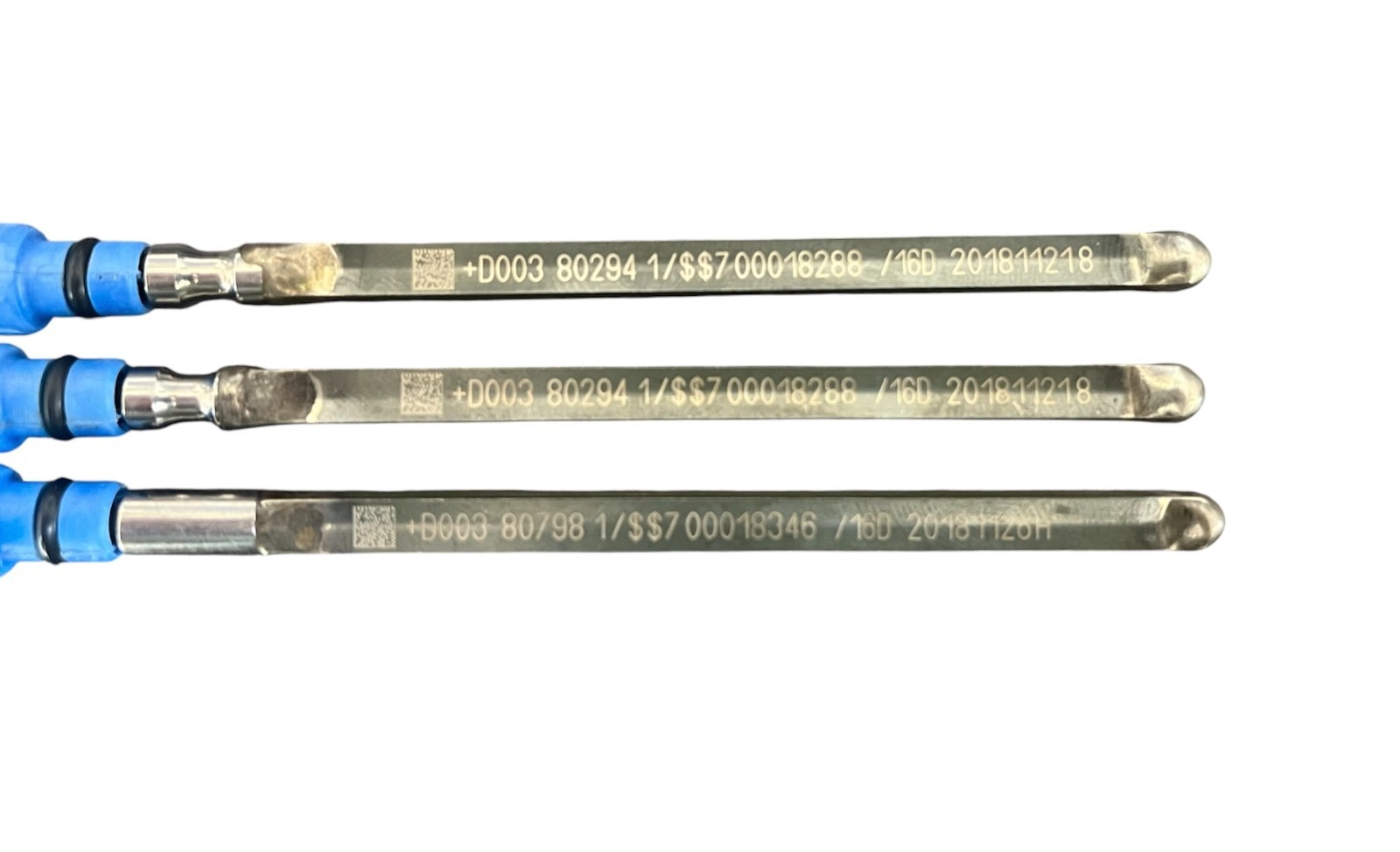 Lot of 3 Cavitron 30k FSI PowerLINE Insert X2 80294, X1 80798 Dark Blue