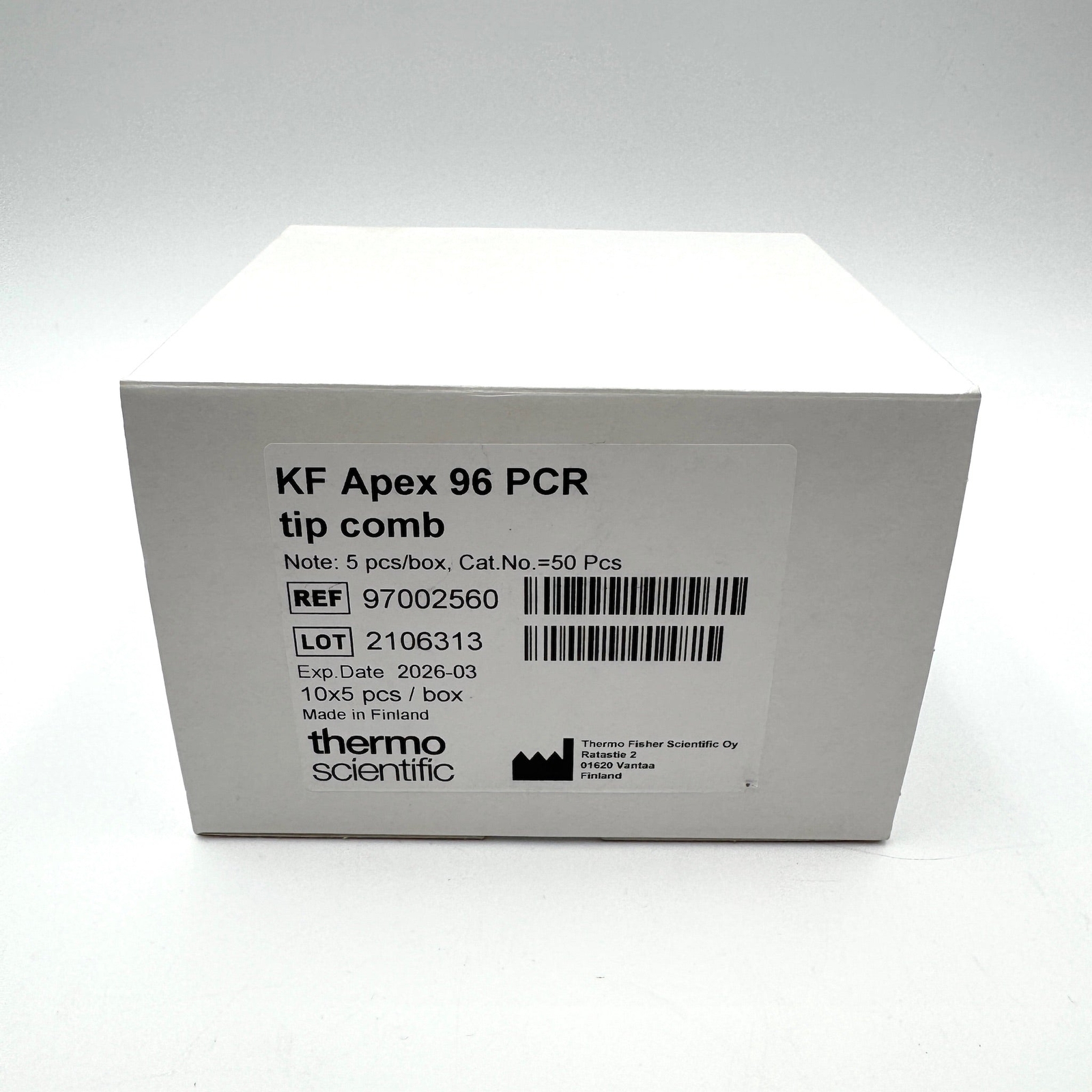 (5 PCS) KingFisher 96 Tip PCR Comb 97002560 EXP 2026-03
