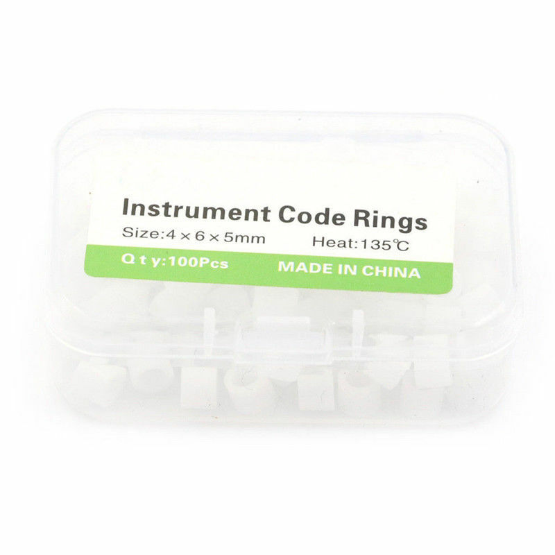 Small Size Dental Orthodontic Silicone Instrument Color Code Rings 100Pcs/Box