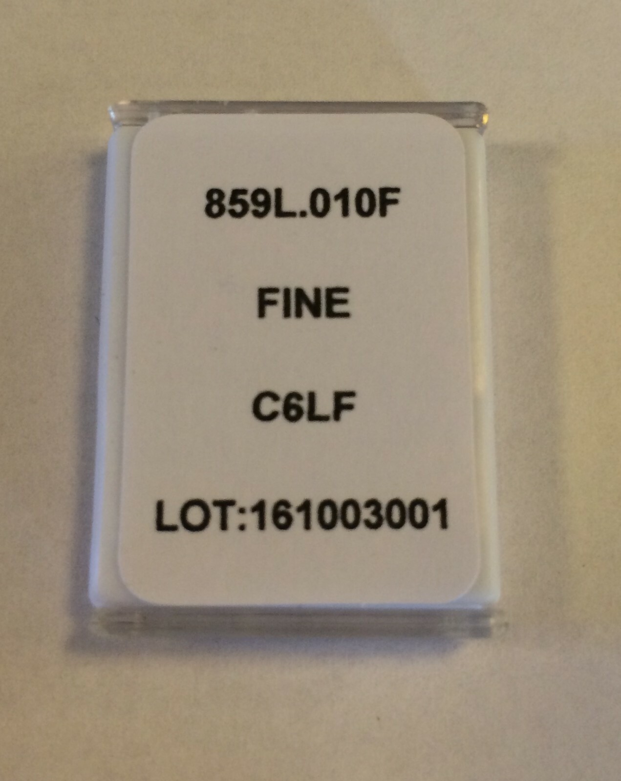 Crosstech High Speed Diamond Dental Bur Fine Needle C6LF 859L-010 5pk
