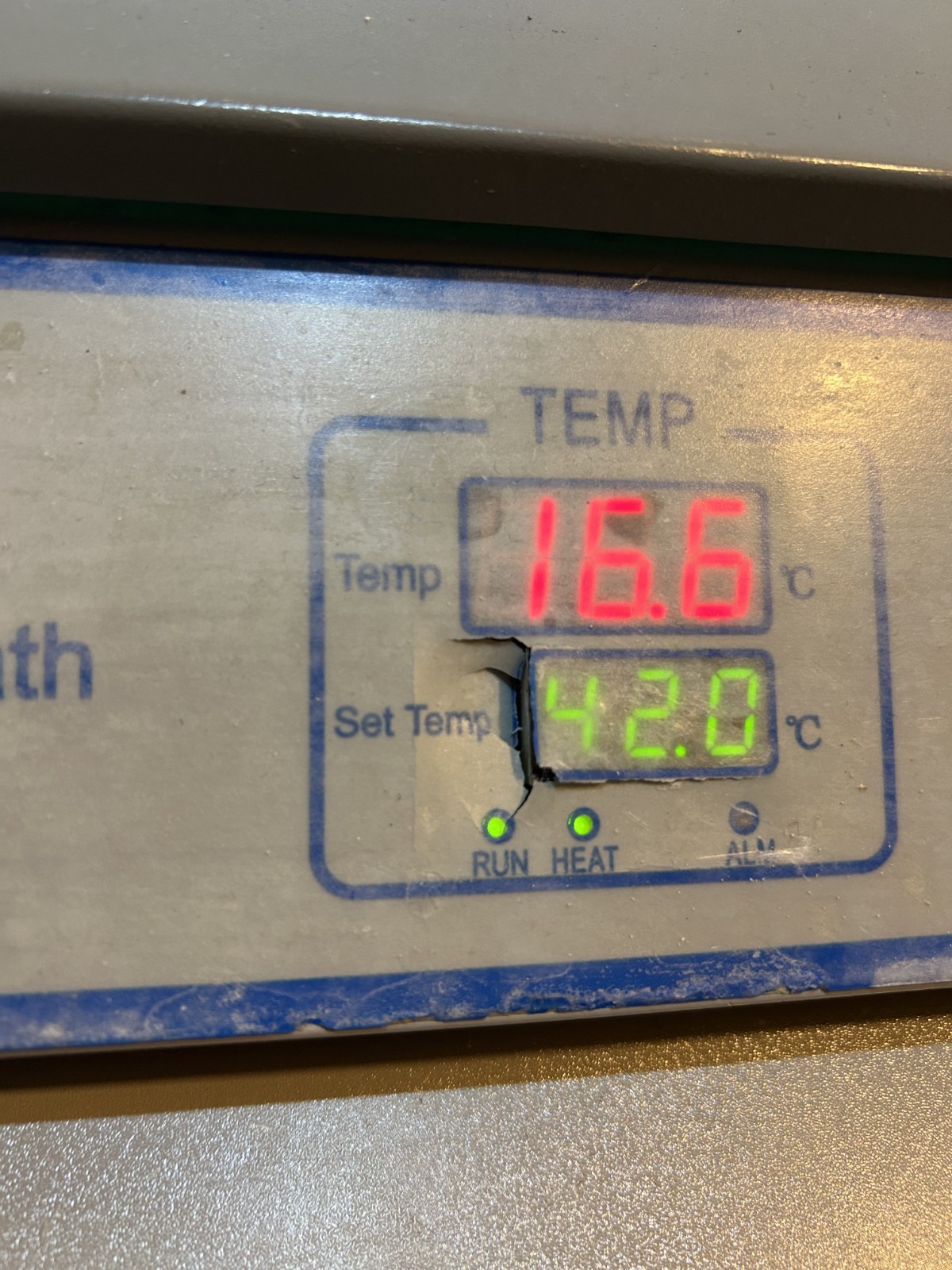 Premiere XH-1003 Lighted Tissue Bath Tested – Rips on control panel – Works!