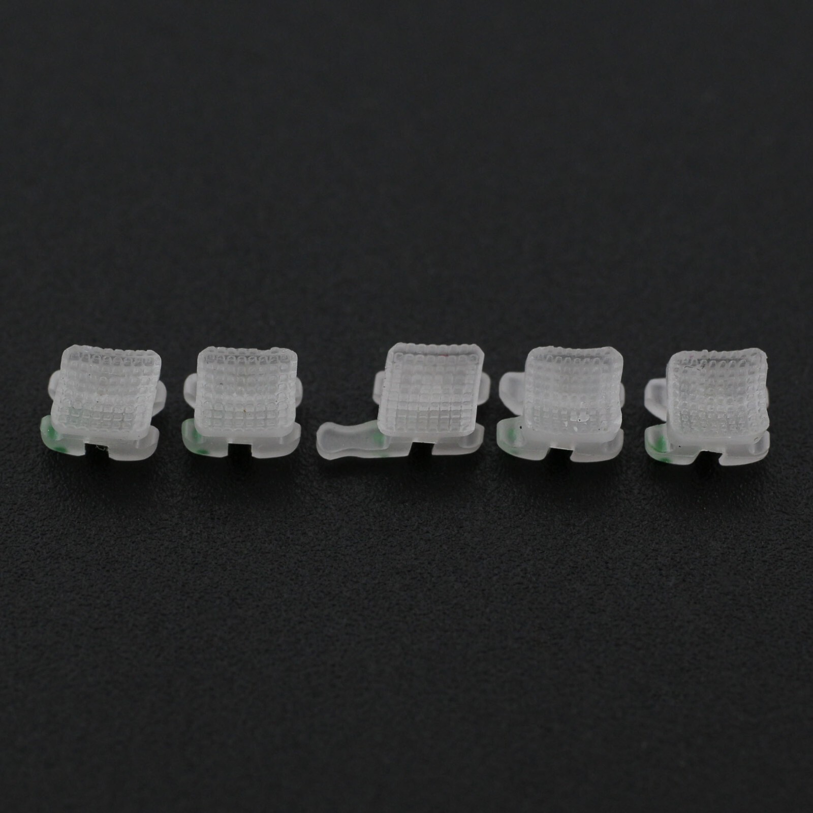 Dental Orthodontic Ceramic Brackets Braces MBT 022 3 Hooks 3M Clarity Aesthetics
