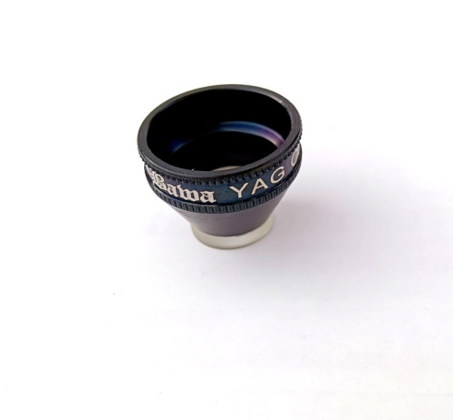 YAG Capsulotomy Lens Black Color With Black Box Free Shipping 100%