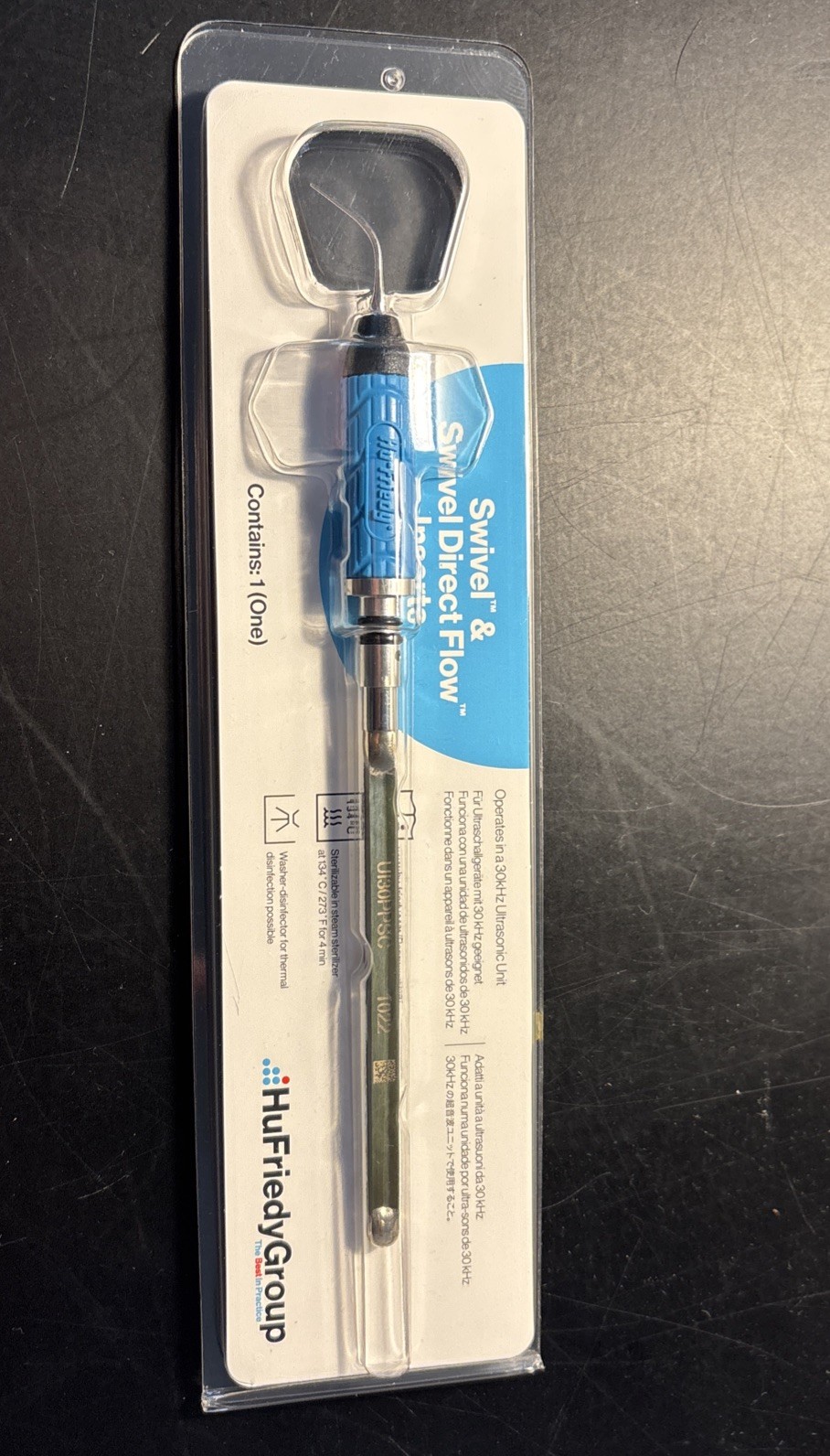 Hu-Friedy UI30PPSC Ultrasonic Insert Swivel Power Plus Standard Conical 30kHz