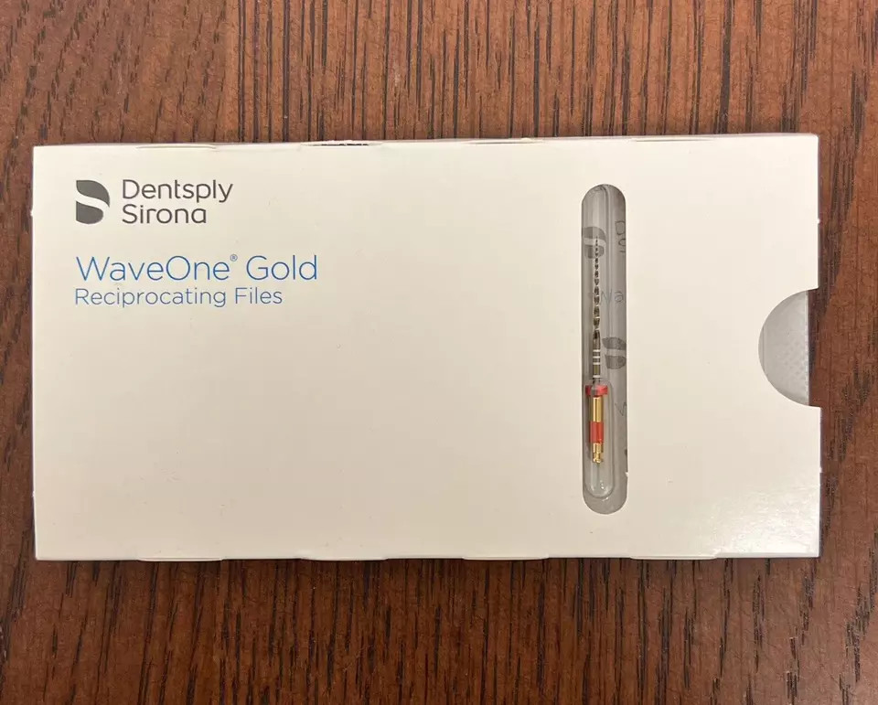 Waveone Gold ENDODONTIC RECIPROCATING Files Dentsply 3pk (Free Ship)
