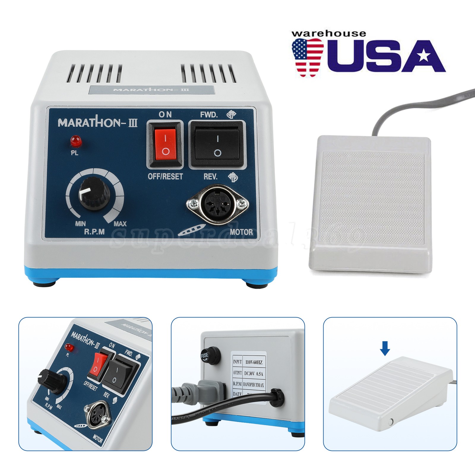 VRN Dental LED Light Ultrasonic Piezo Scaler Handpiece PH-1 For EMS WOODPECKER