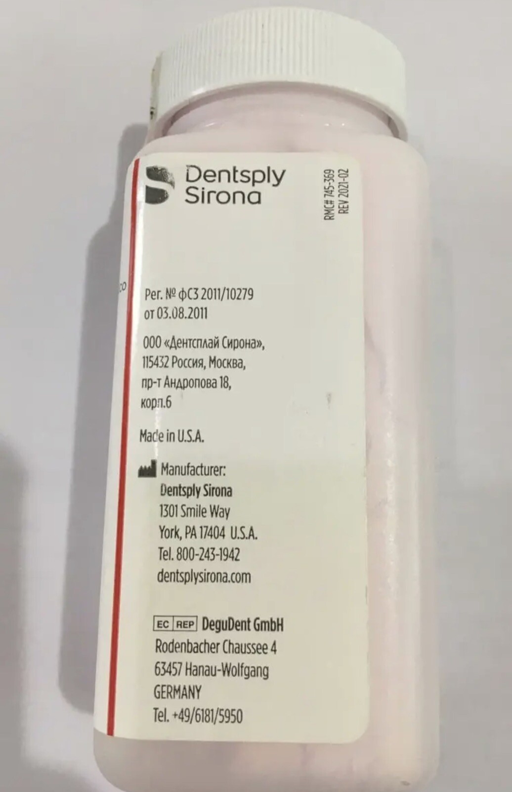 Ceramco 3 Metal Veneering Porcelain Powder 4oz- shade DENTIN A2