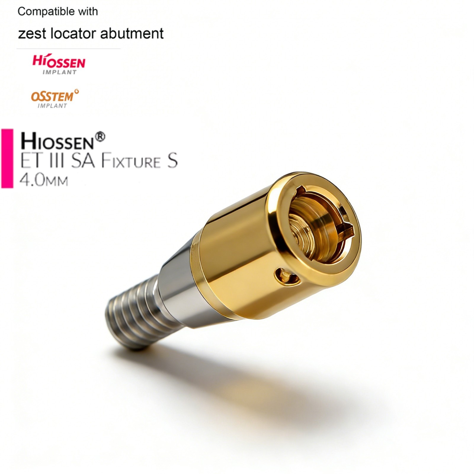 US Hiossen Dental Overdenture Locator Abutment Retention Replacement Insert Cap