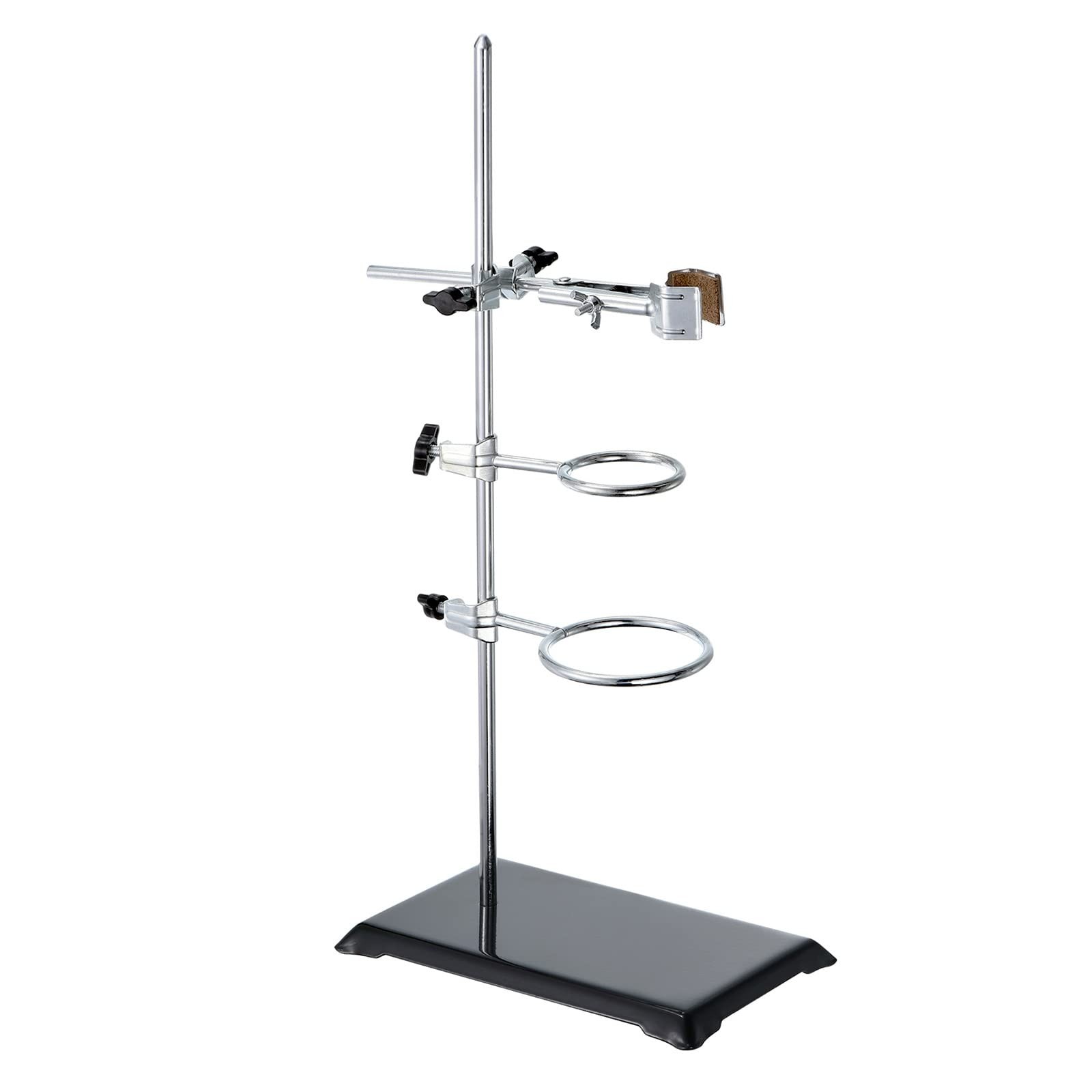 PATIKIL Lab Stand Set, 20 Inch Lab Stand & Clamp Set, 1 Set Stand Support wit…