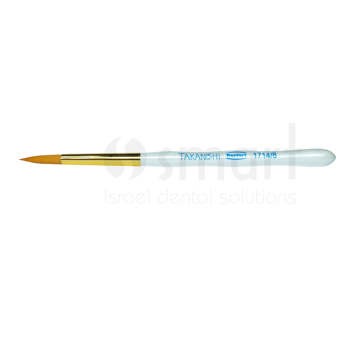 Lotx2 Renfert Dental ceramic brush premium Synthetic hair №8 Takanishi 17140008