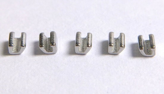 Dental Orthodontic Crimpable Hooks Stopper Metal Mini Short Long Stop Type