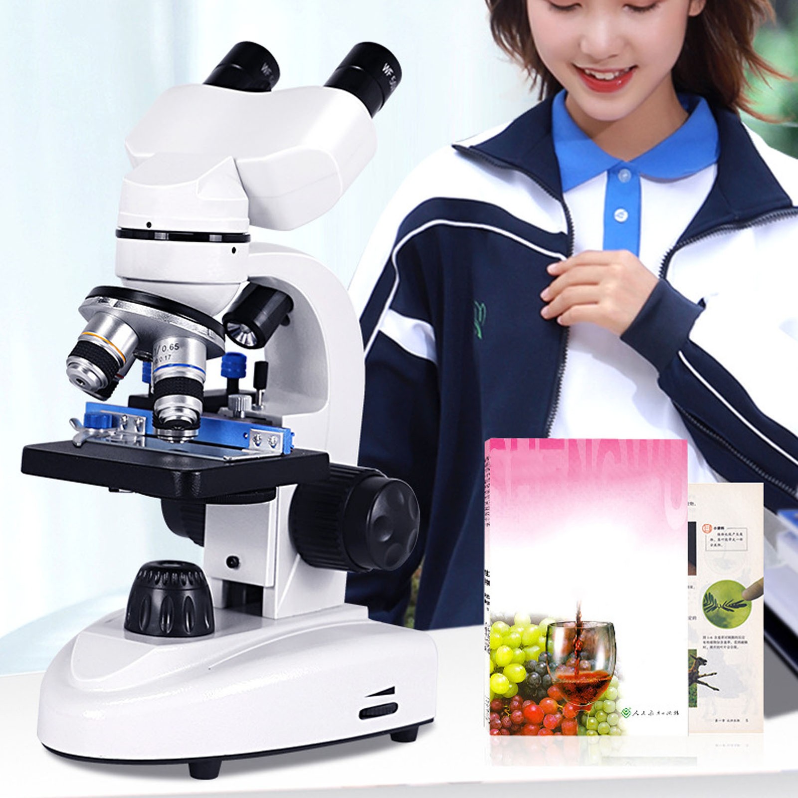 Binocular Microscope Kit Versatile For Home And Research Excellent