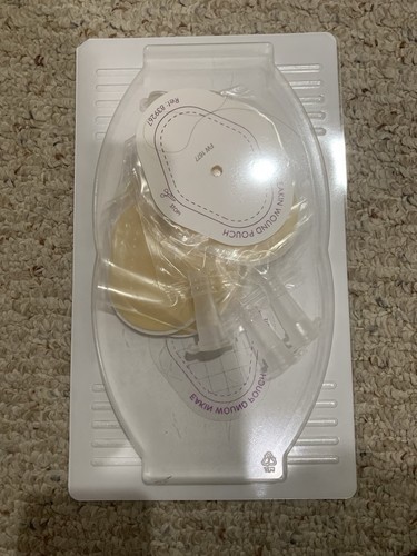 Five (5) Eakin 839262 Fistula and Wound Drainage Pouches for Wounds 6.9″ x 4.3″