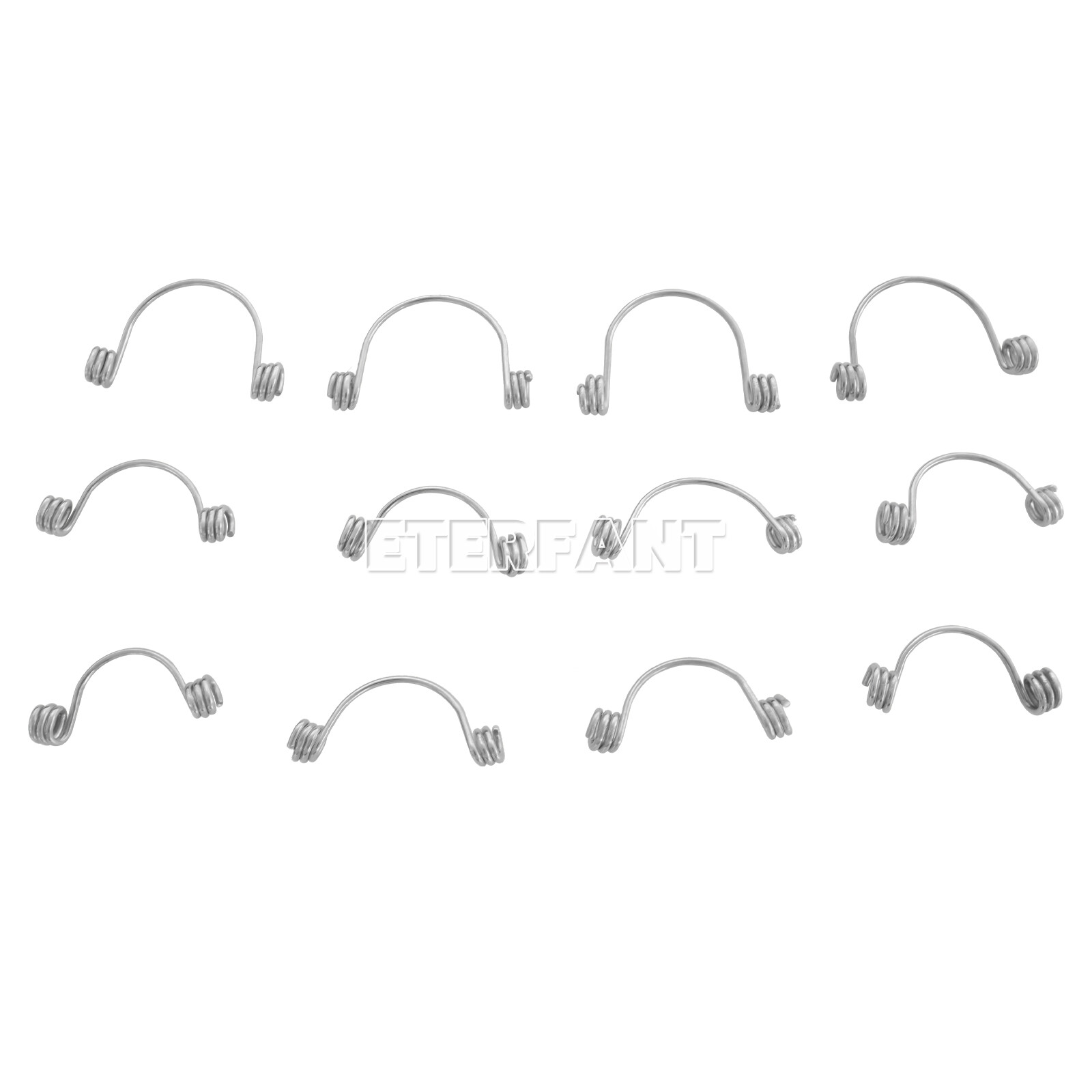 10Pc/Pack ETERFANT Dental Ortho Anterior Teeth Torque Springs Small/Medium/Large