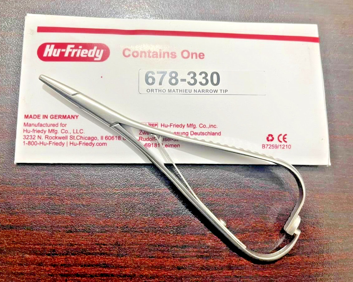 5 PC HU FRIEDY Mathieu Narrow Tip Orthodontic Plier | 678-330