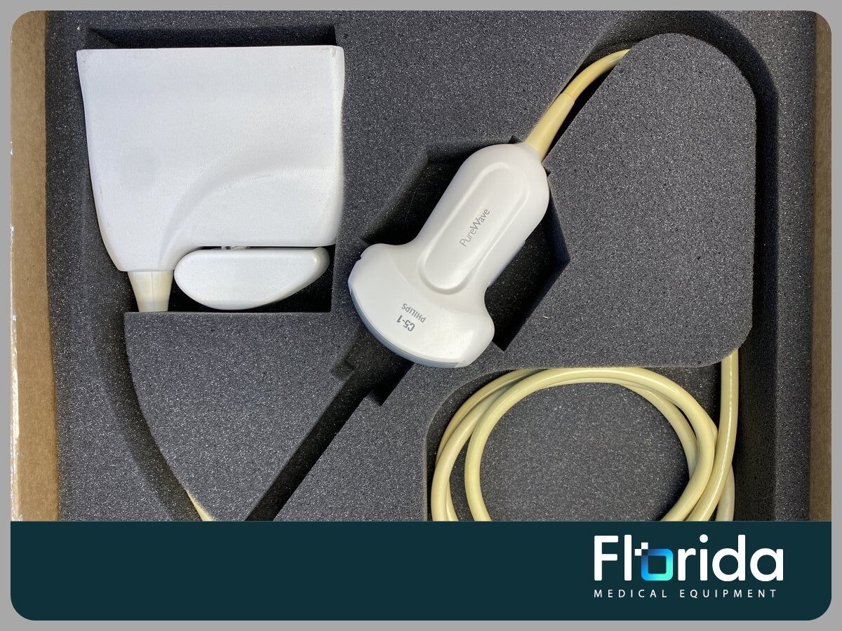 PHILIPS C5-1 PUREWAVE ULTRASOUND TRANSDUCER PROBE 453561224468 FOR IE33