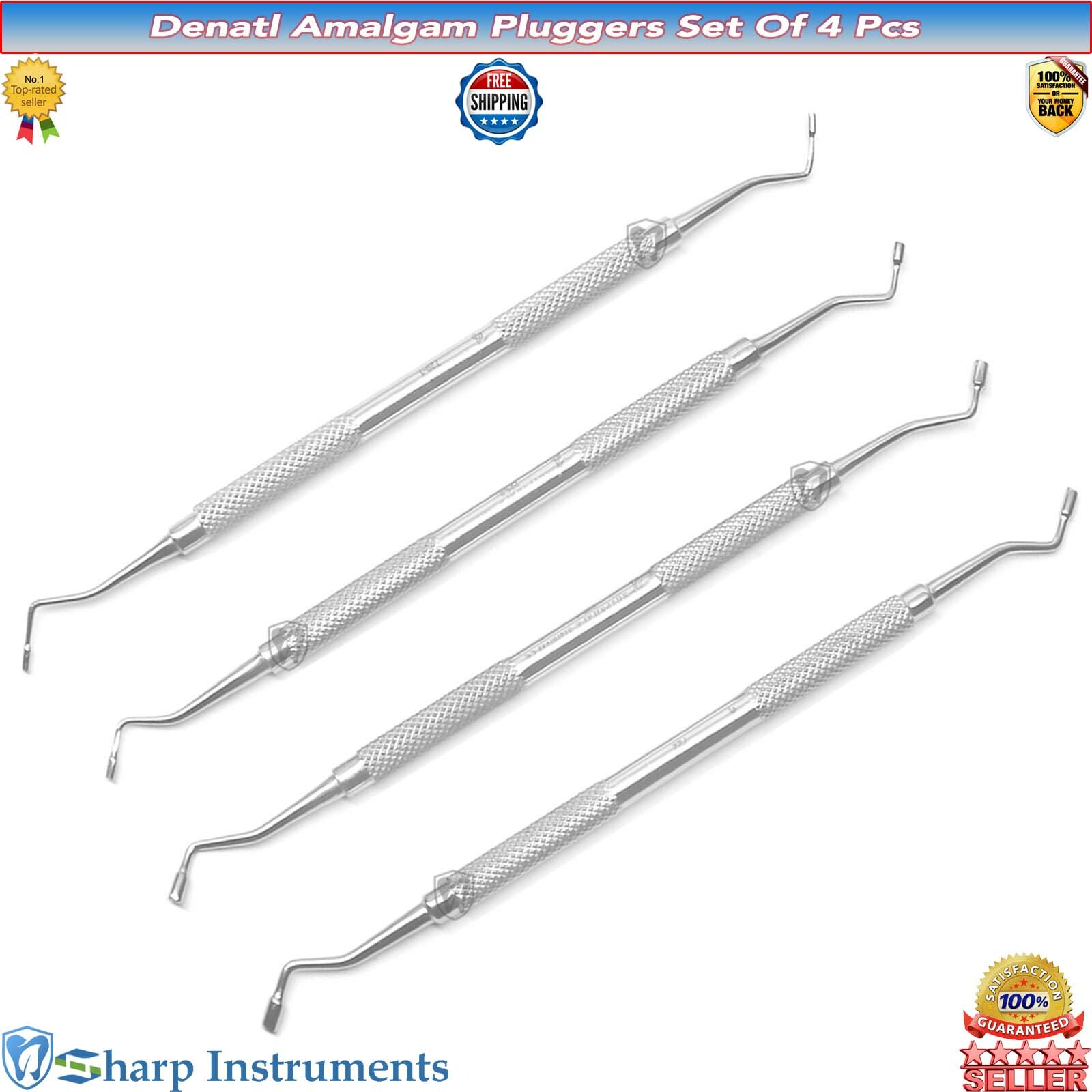 Amalgam Condenser, Amalgam Plugger, Class I & II Restorative Packing Instruments