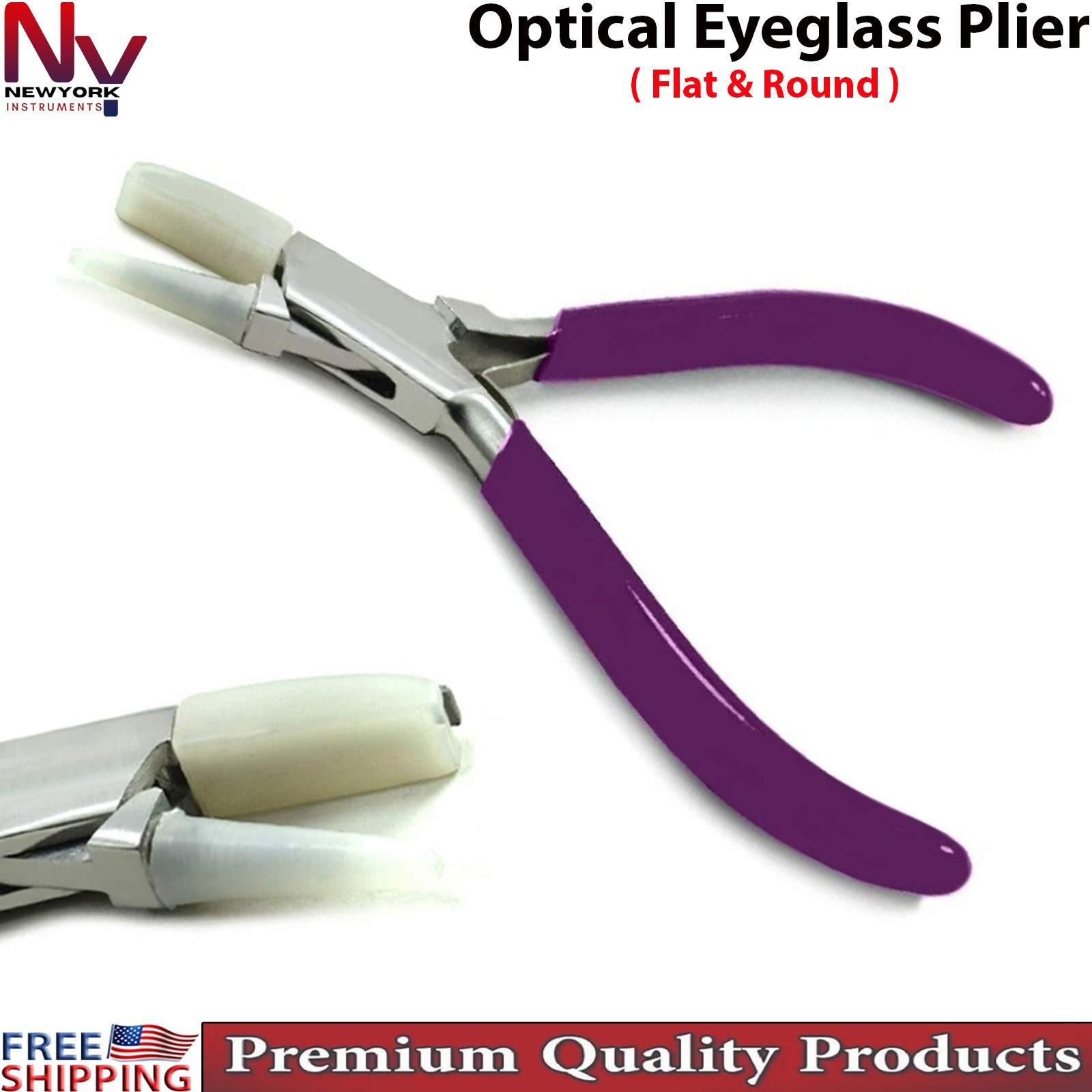 Optical Round & Flat Nose Plier Eyeglass Wire Bending decorative wire work New