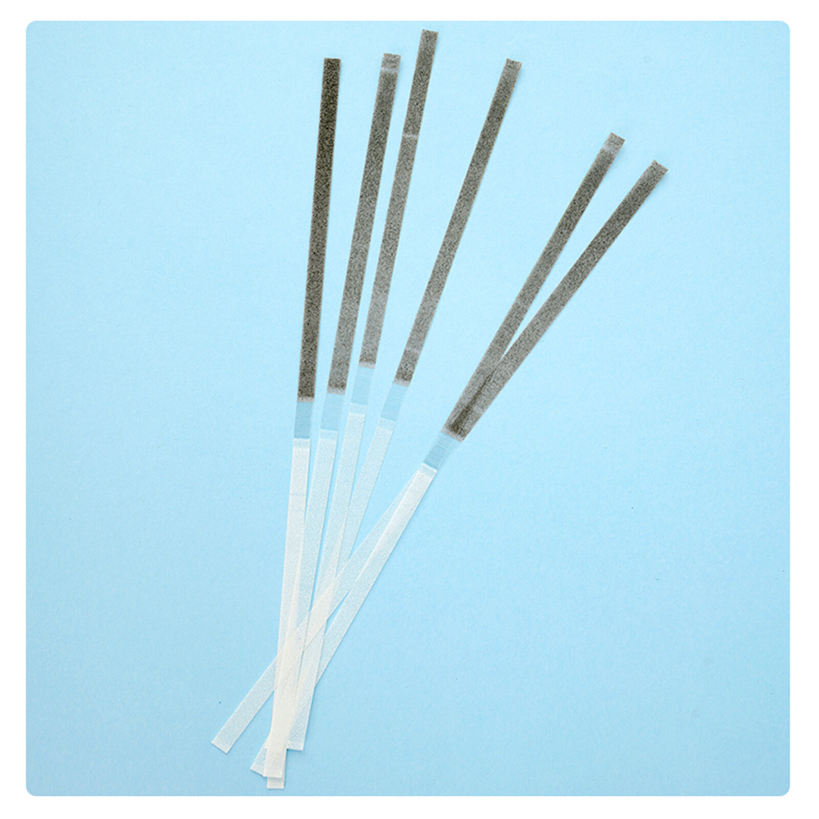100Pcs/Box Dental Composite Polishing Strips 4 mm Polyester Fine/Coarse Grit