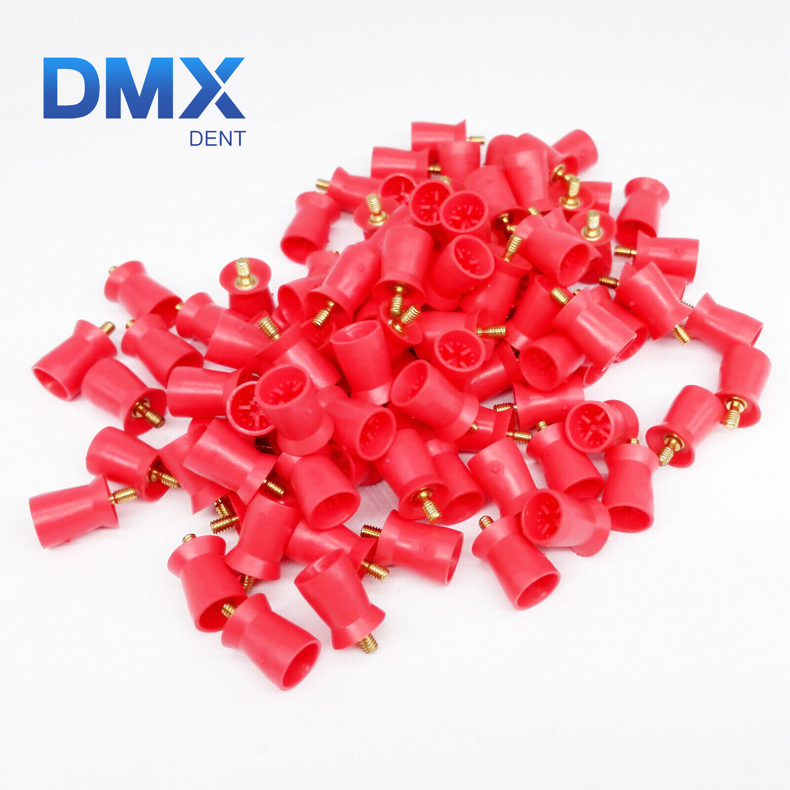 Dental Prophy Prophylaxis Polishing Rubber Cups Webbed Screw-in Snap on Latch