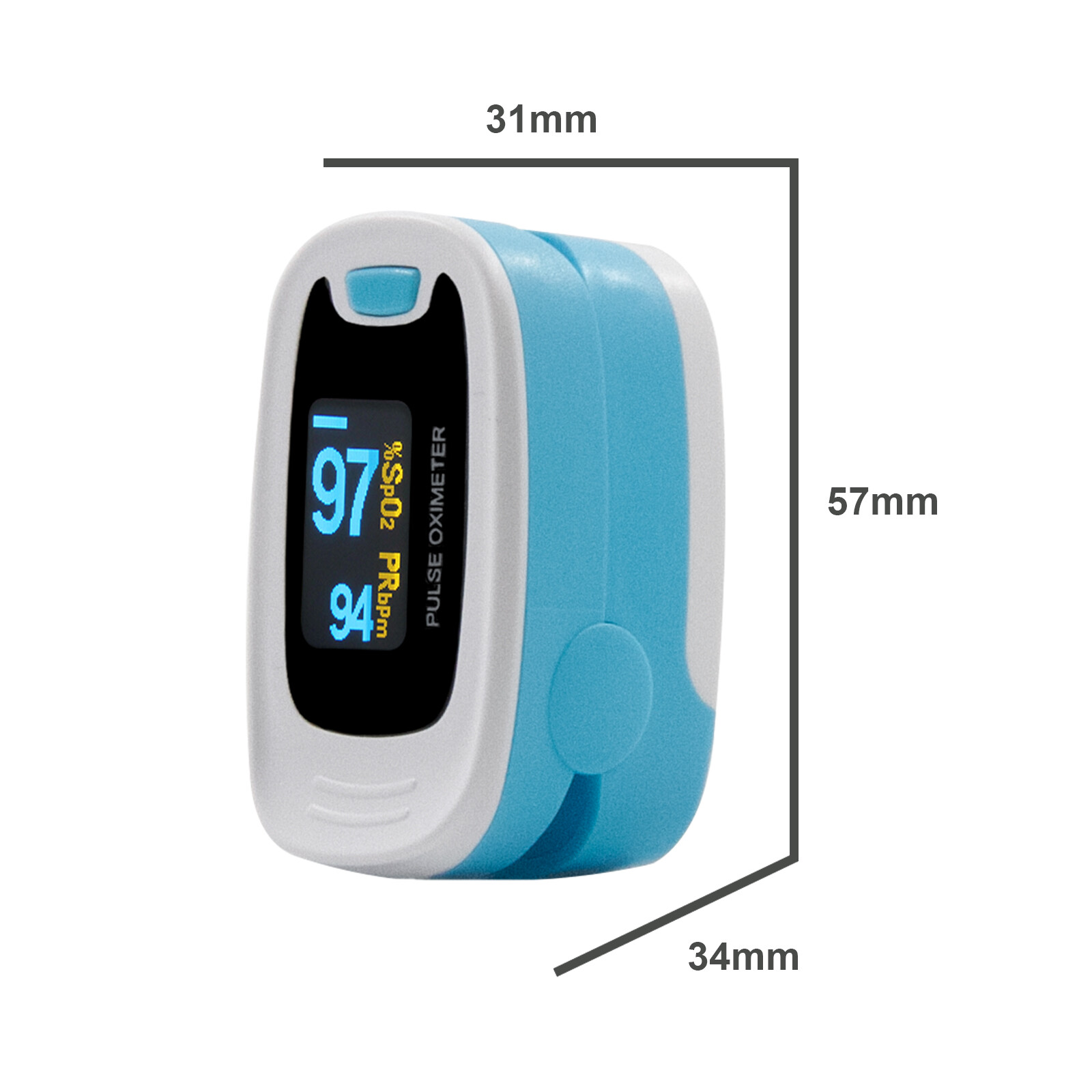OLED Fingertip Finger Pulse Oximeter SpO2 Blood Oxygen PR Heart Rate Oximetro US