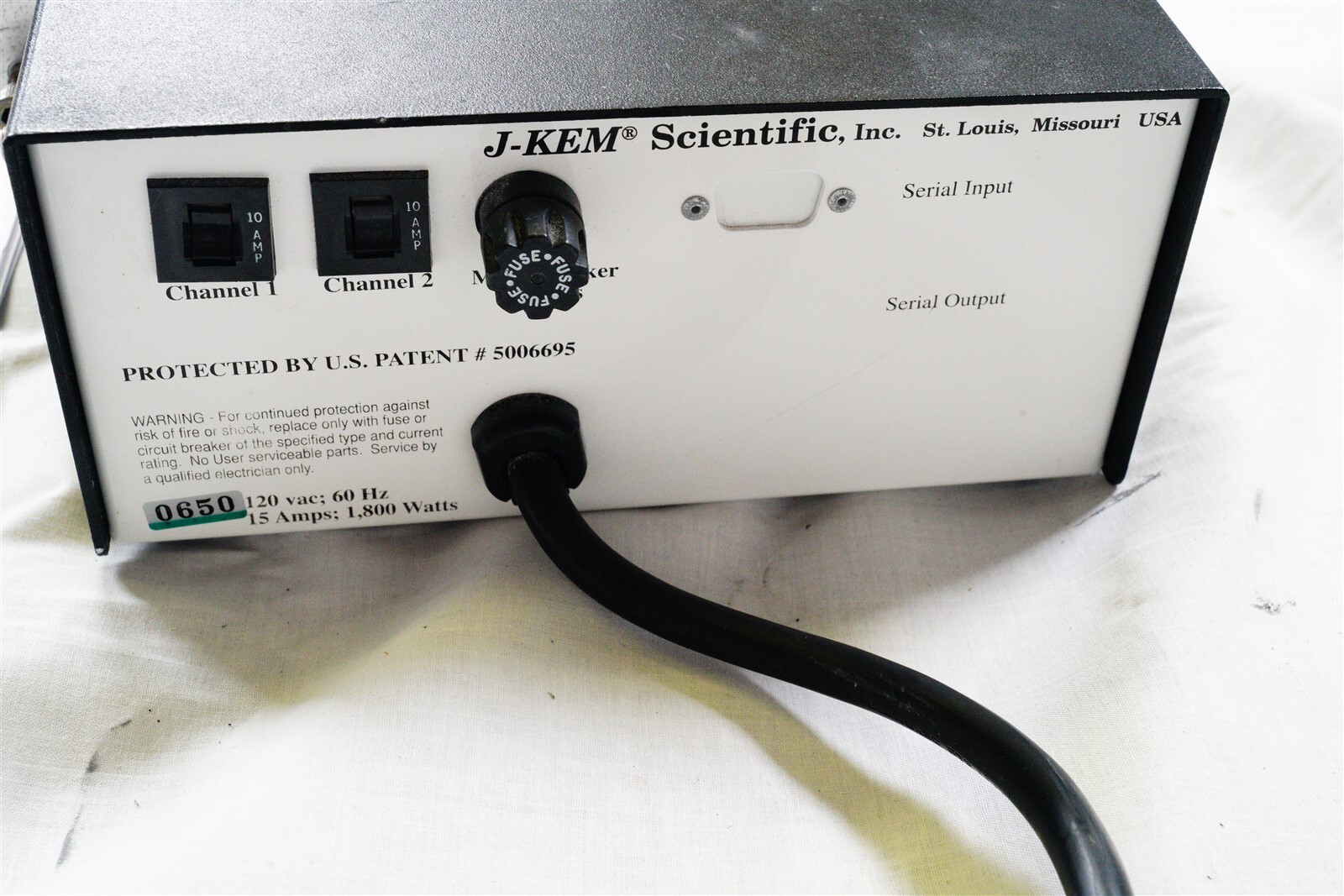 J-Kem Gemini 2 Controller, Type J [Black] Thermocouple (0 – 800° C), No USB Port