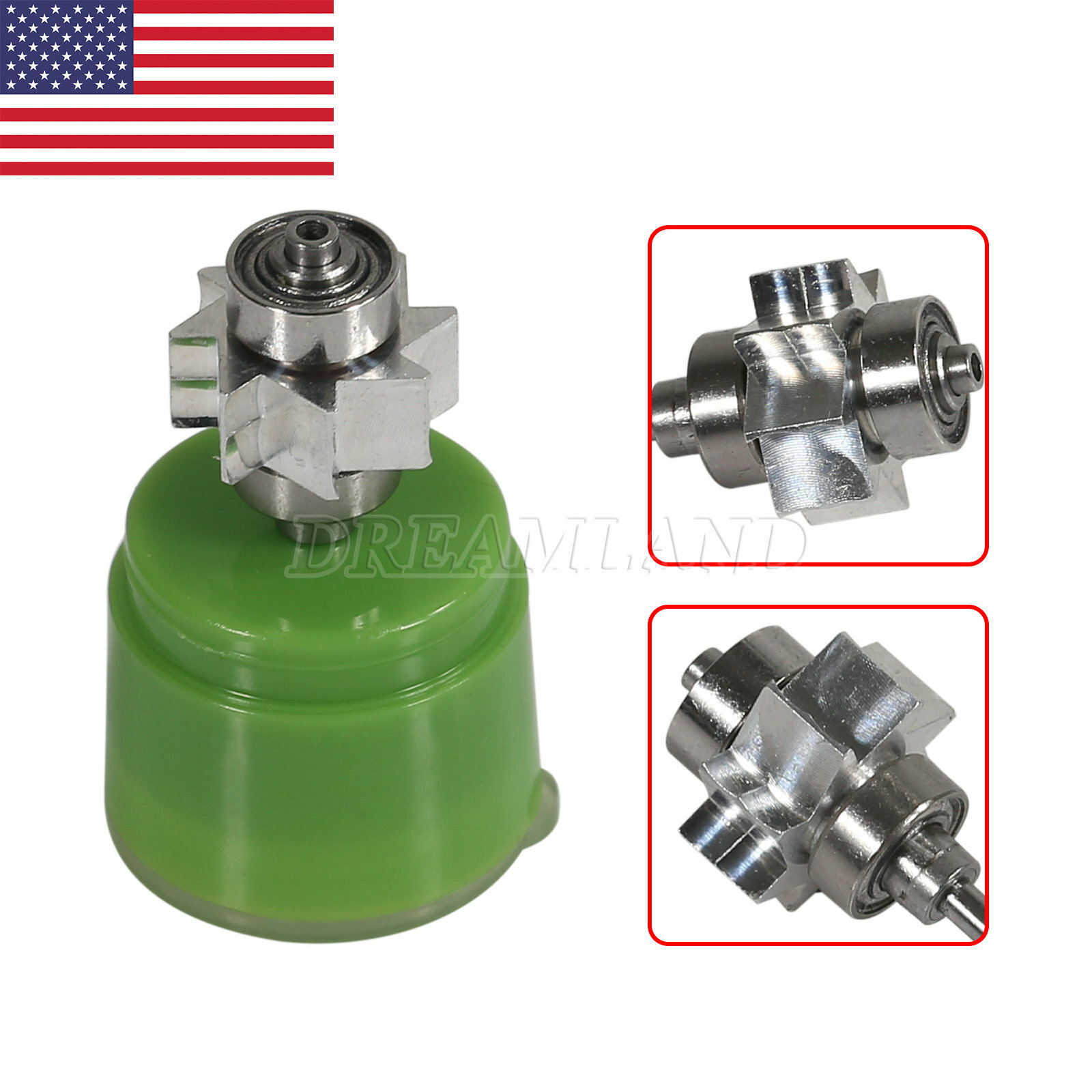 YBT/YD6 Dental Turbine Cartridge Rotor Canister Large Handpiece mjk